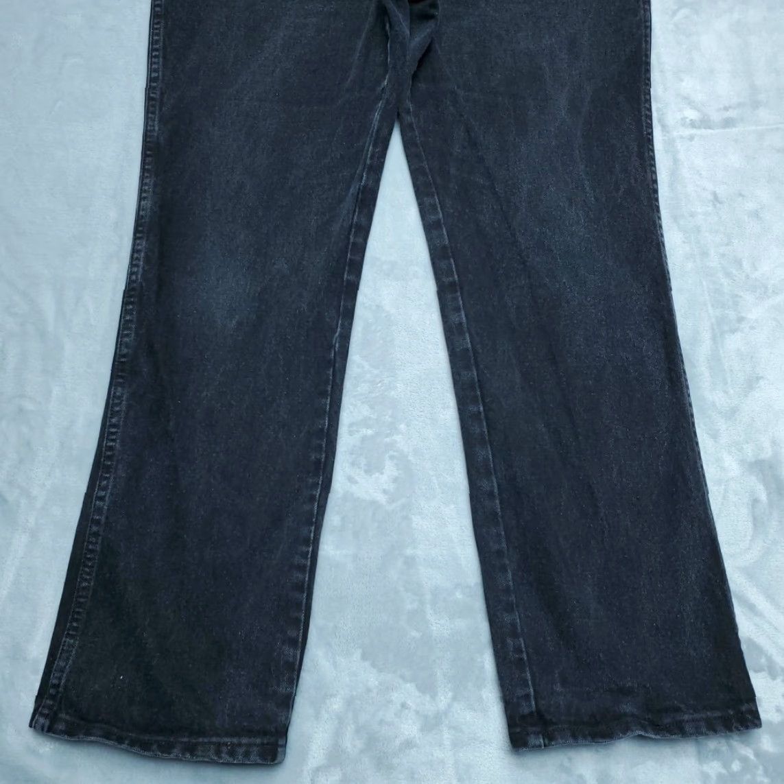 Wrangler VINTAGE Wrangler Jeans Mens 38x32 Black Denim Pants 936WBK Western Cowboy Work Size US 38 / EU 54 - 2 Thumbnail
