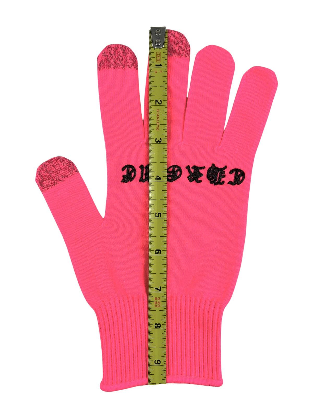 Chrome Hearts Chrome Hearts Checkmate Logo Work Gloves Medium Pink Size ONE SIZE - 4 Thumbnail