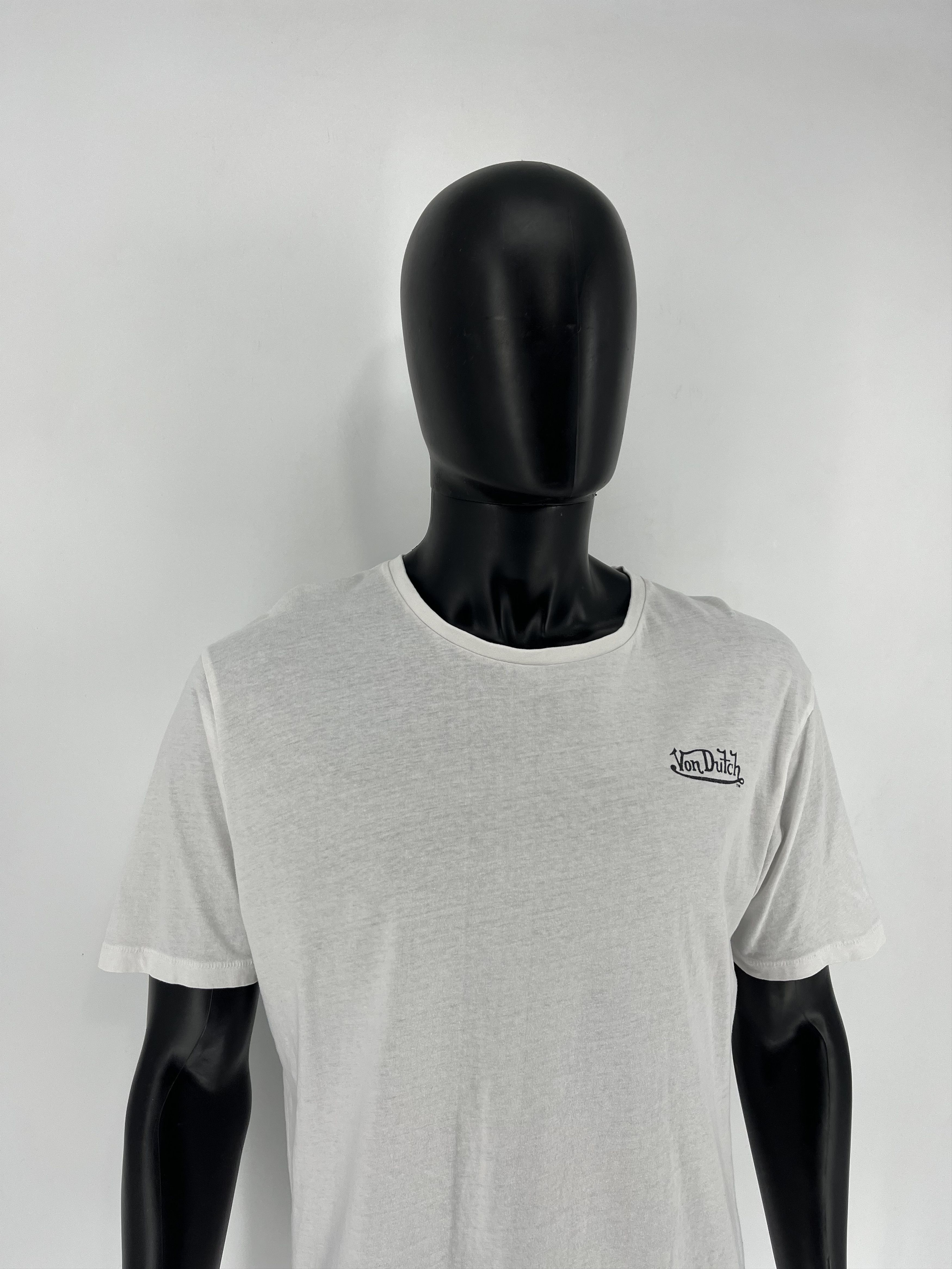 Other Vintage Von Dutch Y2K Mini LOgo White T-Shirt Size US XS / EU 42 / 0 - 3 Thumbnail