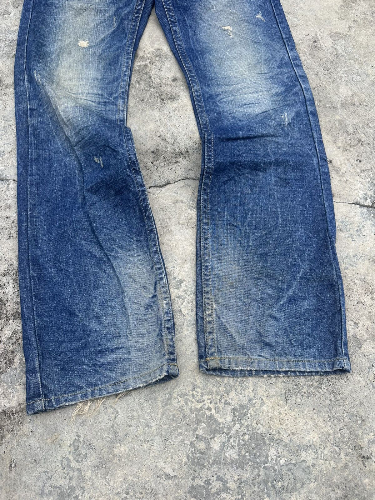 If Six Was Nine 2000s Red Pepper Whisker Jean Size US 33 - 5 Thumbnail