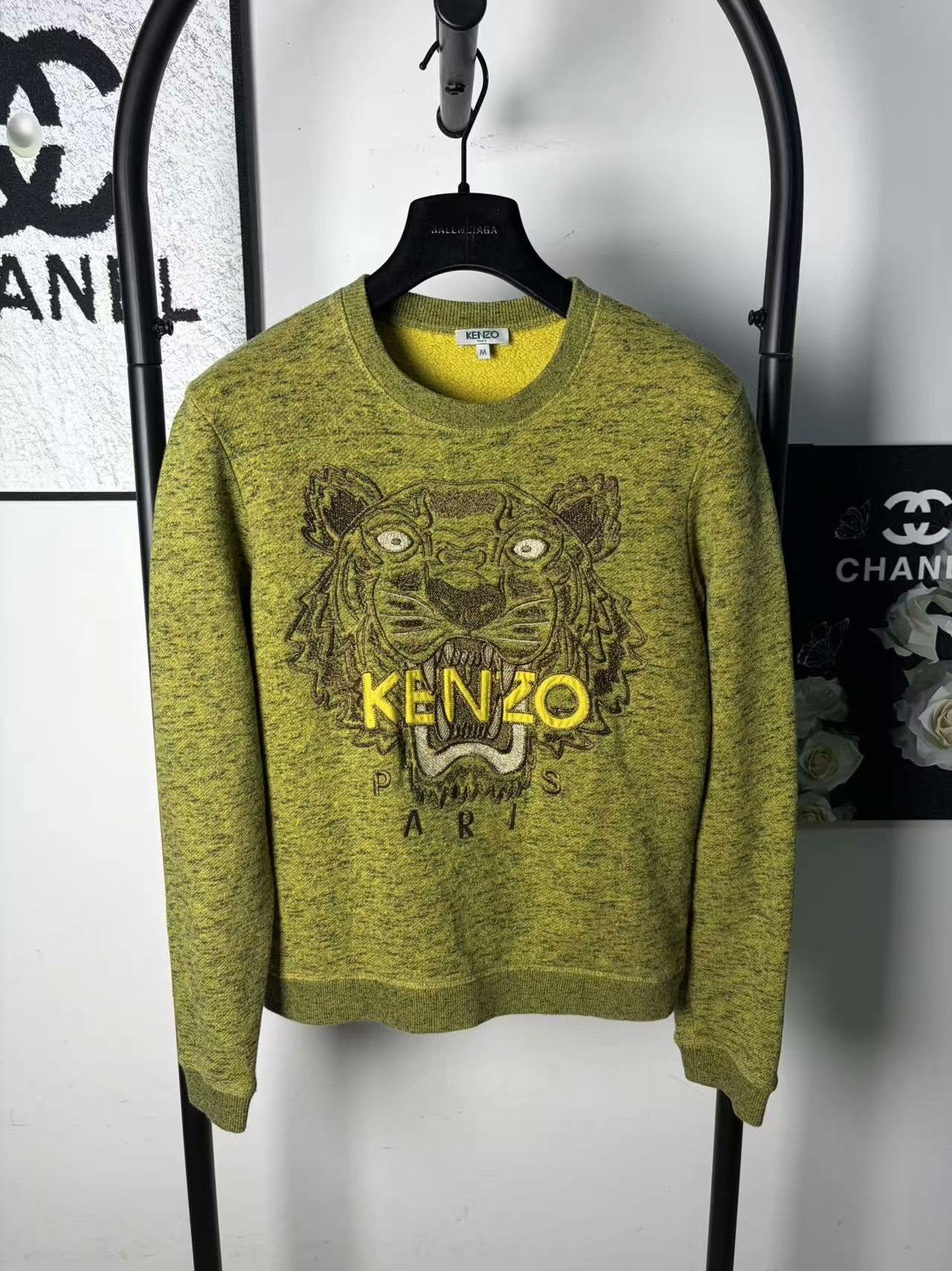Kenzo Kenzo White Hoodie m Men Size US M / EU 48-50 / 2 - 1 Thumbnail