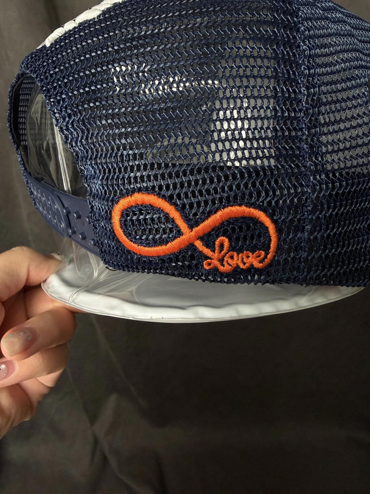 Godspeed Deadstock Y2k Godspeed GS Forever Trucker Snapback Hat Navy Size ONE SIZE - 8 Thumbnail