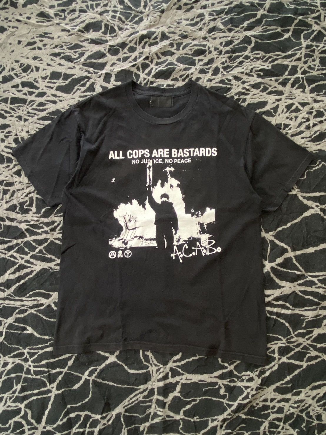 Handmade ACAB Vincent Nava Graphic Tee Size US L / EU 52-54 / 3 - 1 Thumbnail