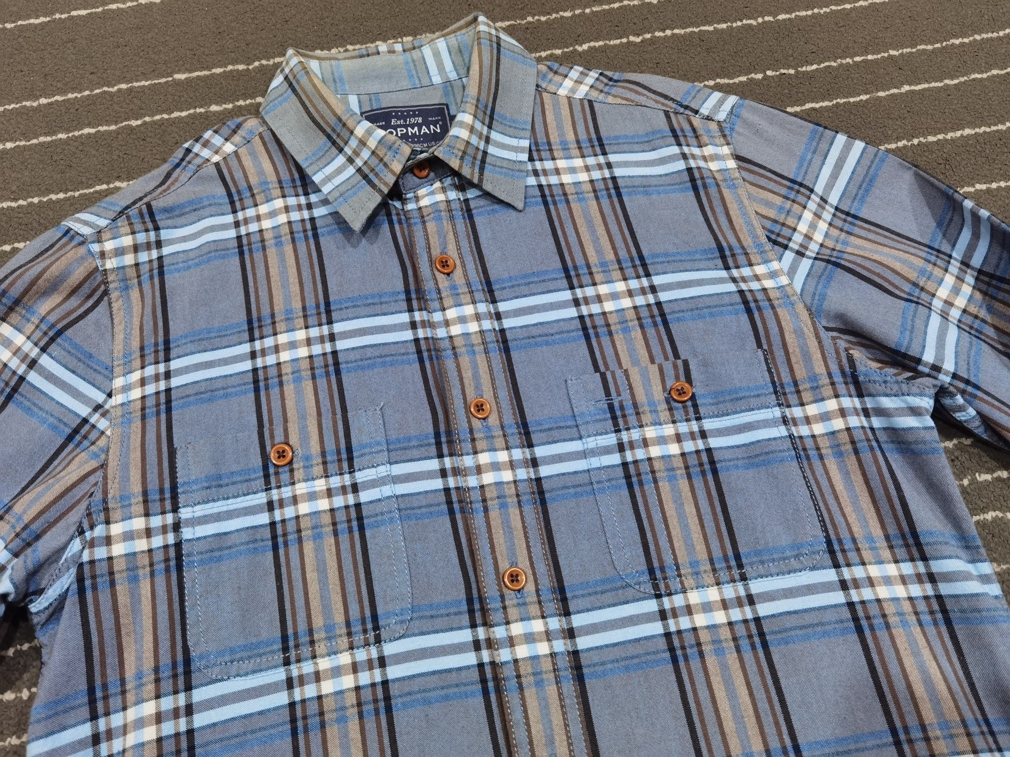 Topman TOPMAN button up man XS 8126 Size US XS / EU 42 / 0 - 7 Thumbnail