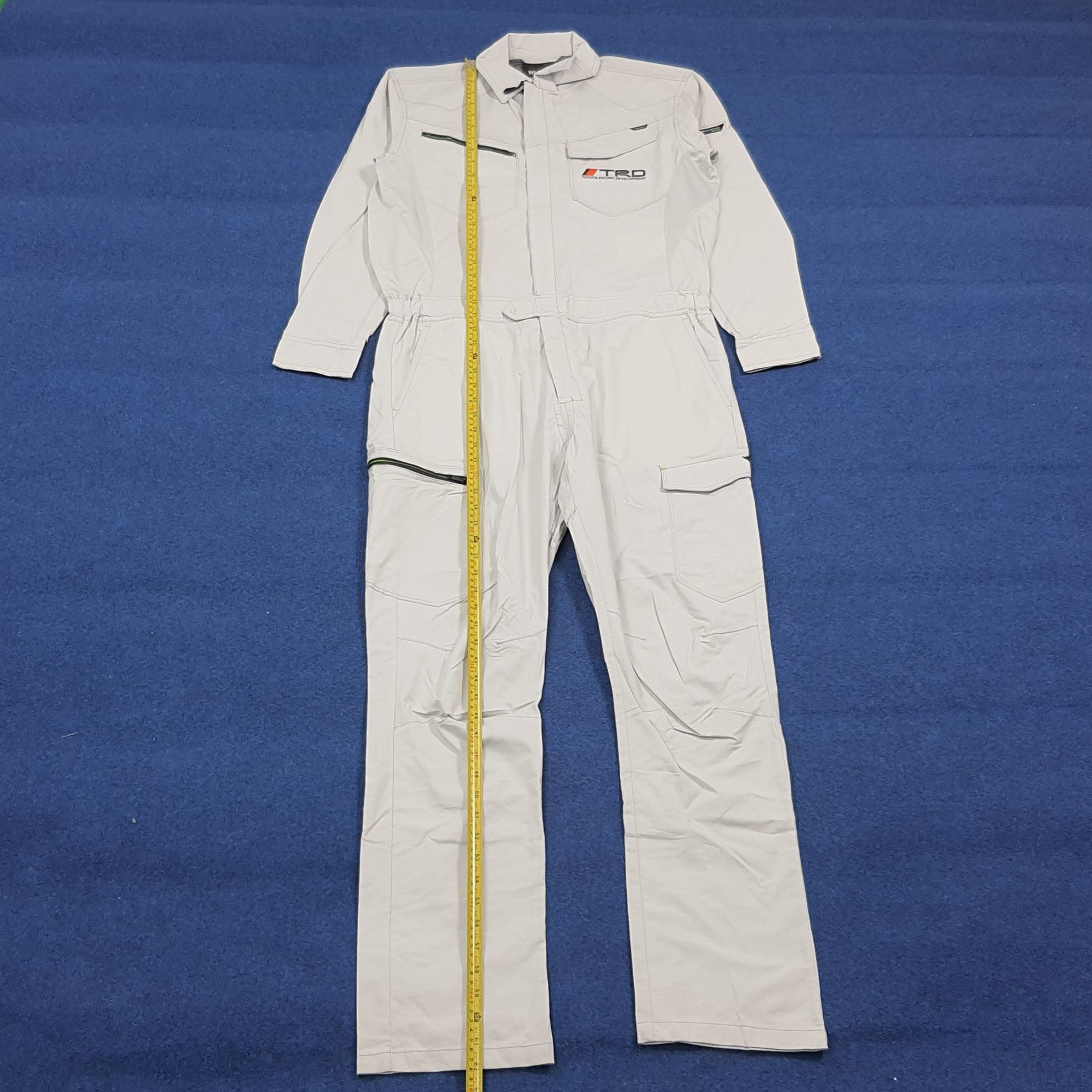 Japanese Brand Vintage TRD Toyota Motor Sports Custom Logo Coverall C283N22 Size US M / EU 48-50 / 2 - 4 Thumbnail