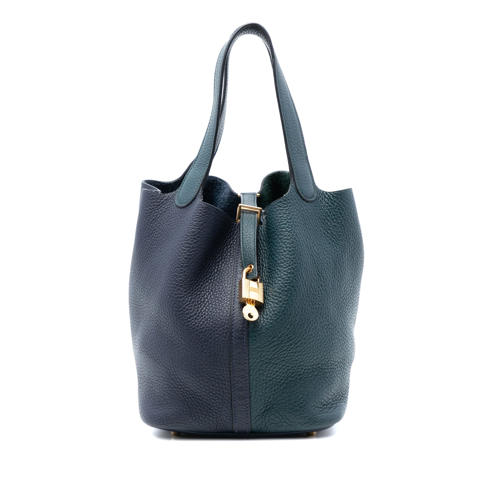 Hermes Bicolor Clemence Picotin Lock 22 Size ONE SIZE - 1 Thumbnail