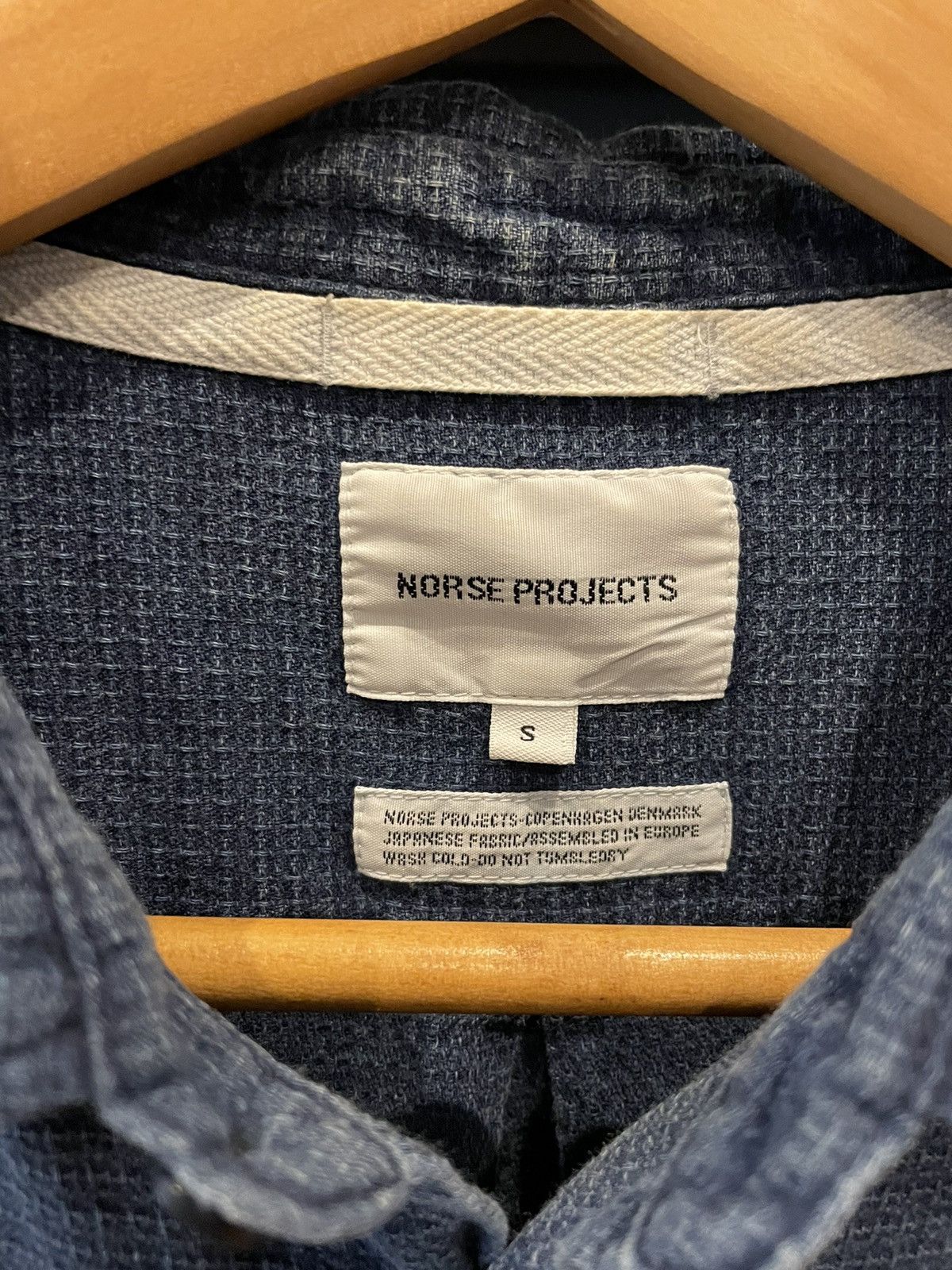Norse Projects Norse Projects Waffle Knit Shirt Size US S / EU 44-46 / 1 - 3 Thumbnail