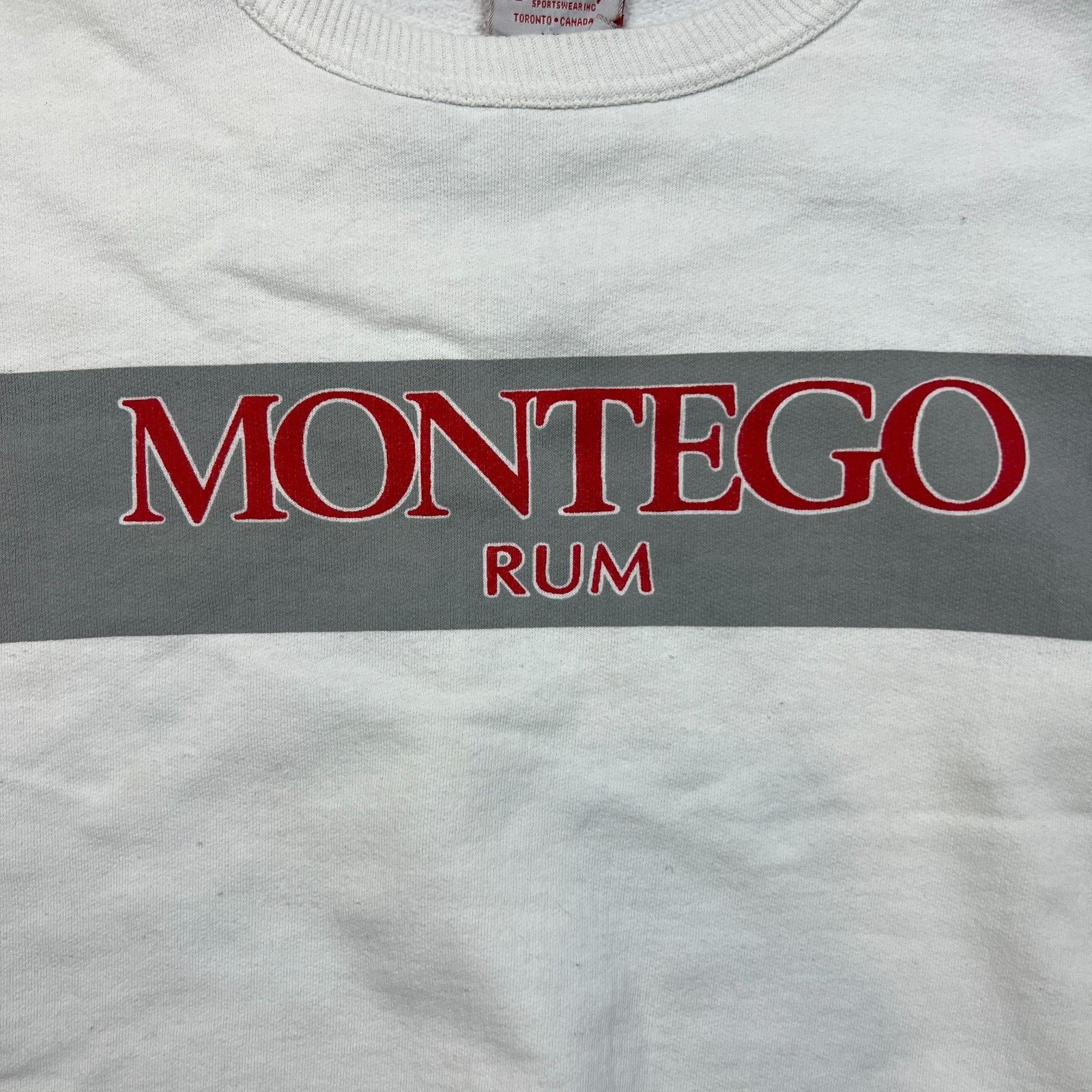 Vintage Vintage Montego Rum Sweatshirt Short Sleeve 90s Pullover Size US L / EU 52-54 / 3 - 3 Thumbnail
