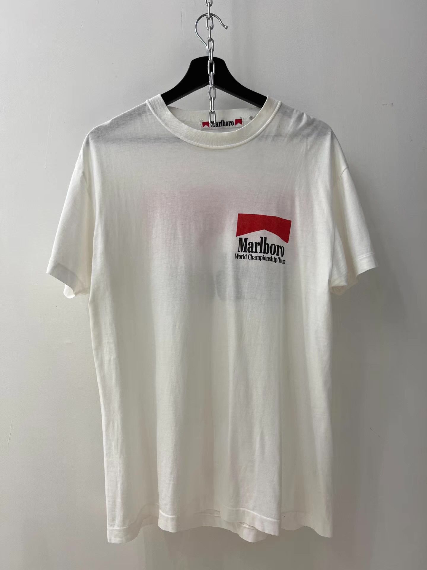 Vintage Vintage Archive Marlboro Short Sleeve T‑shirt Q13 Size US L / EU 52-54 / 3 - 8 Thumbnail