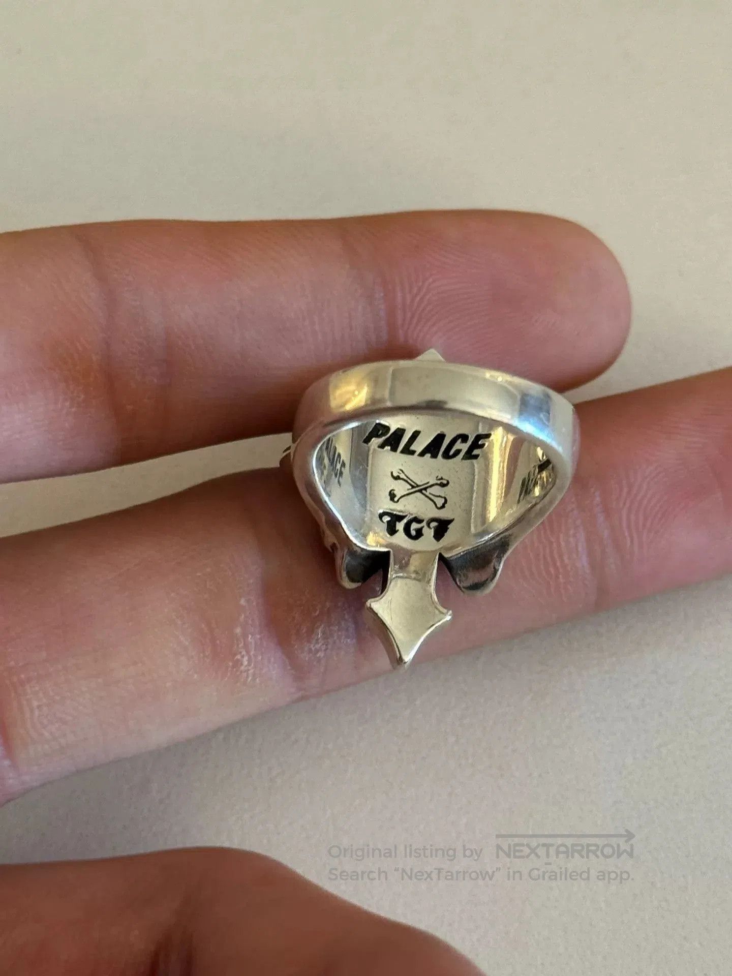 The Great Frog The Great Frog Skull Cross Ring. Size ONE SIZE - 3 Thumbnail