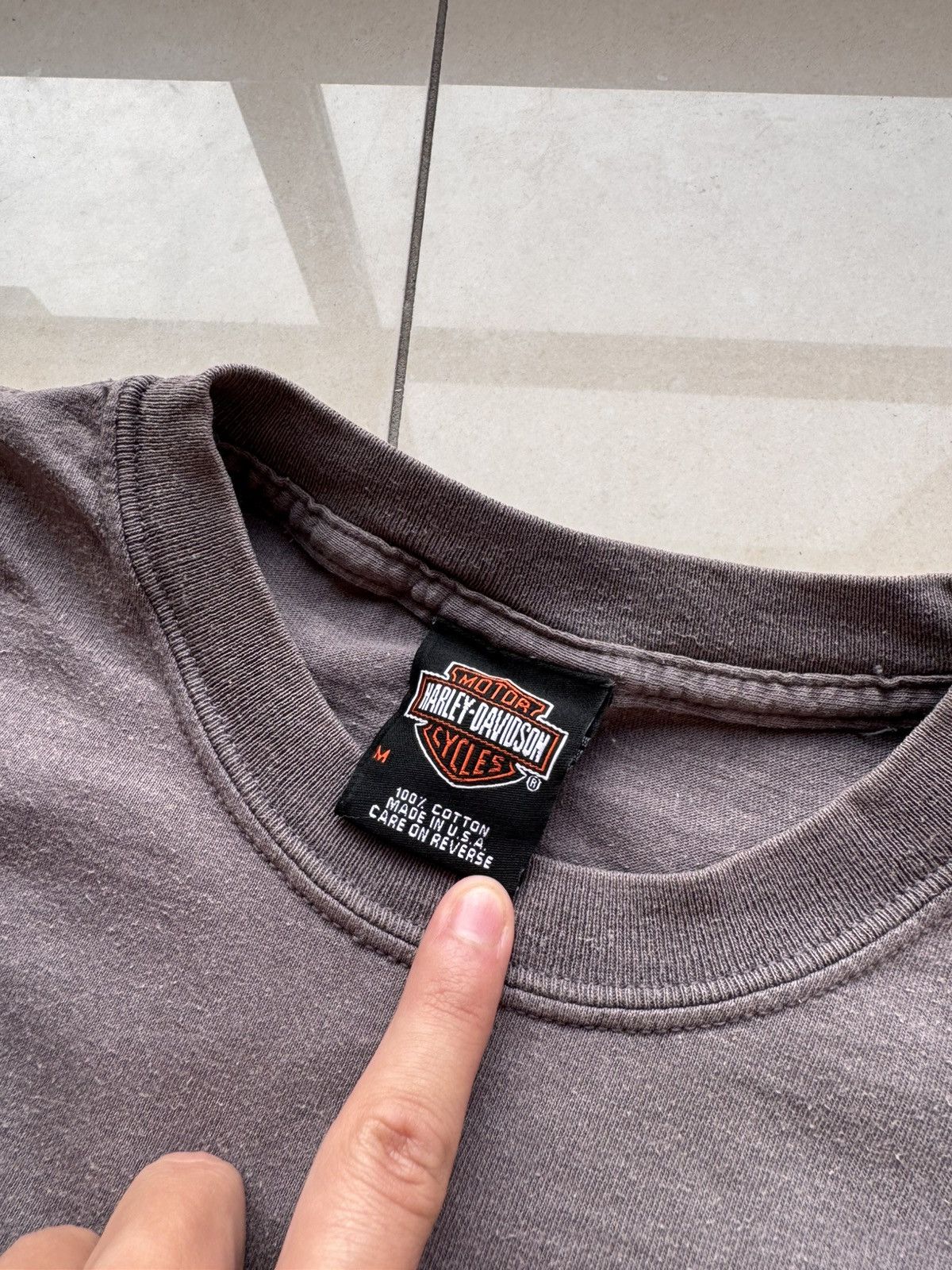 Harley Davidson Vintage 2005 Harley Davidson Black Bear Shirt Size US M / EU 48-50 / 2 - 9 Thumbnail