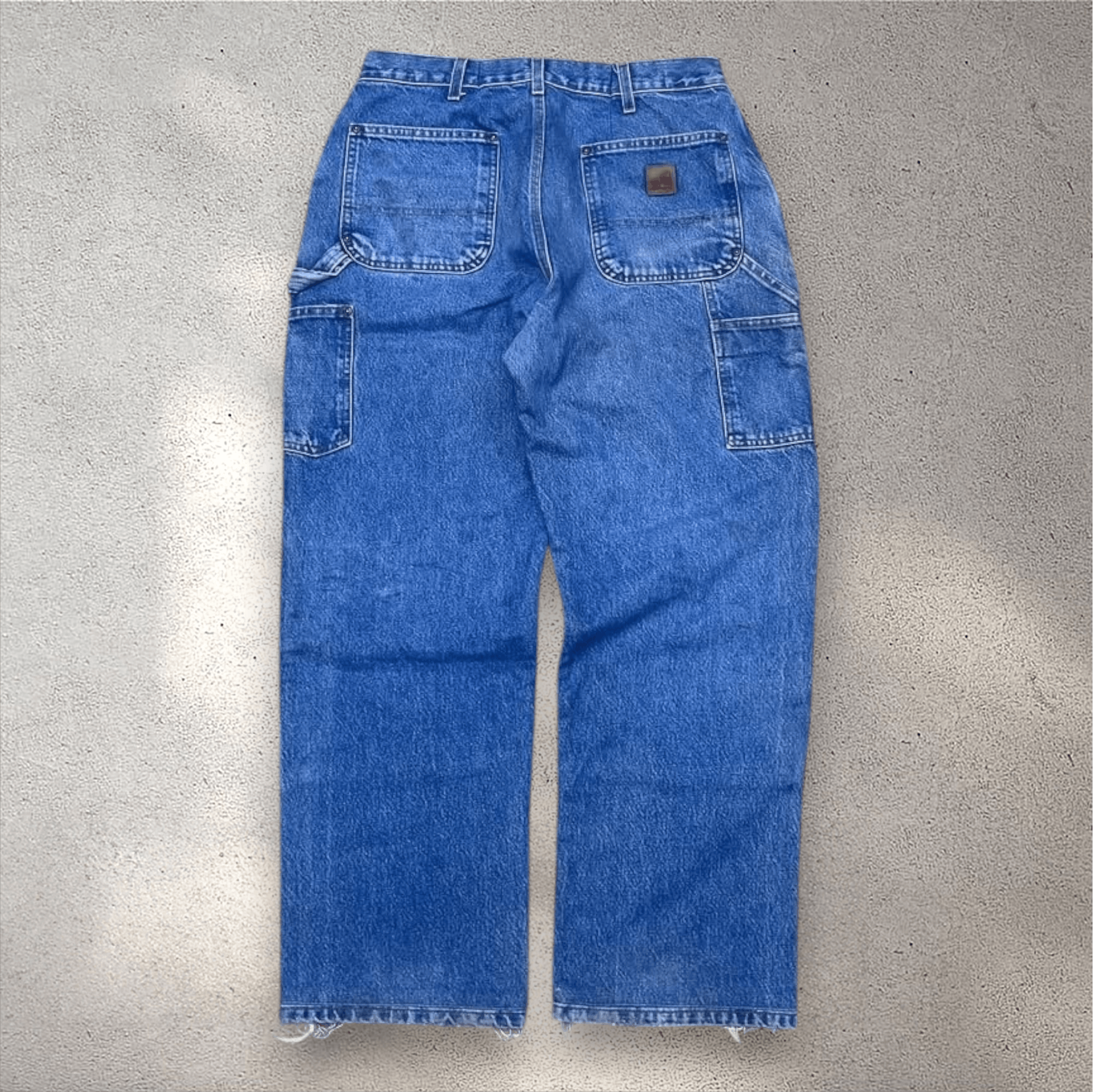 Carhartt × Vintage Vintage 90's Carhartt B73 DST Double Knee Carpenter Denim Size US 36 / EU 52 - 5 Thumbnail