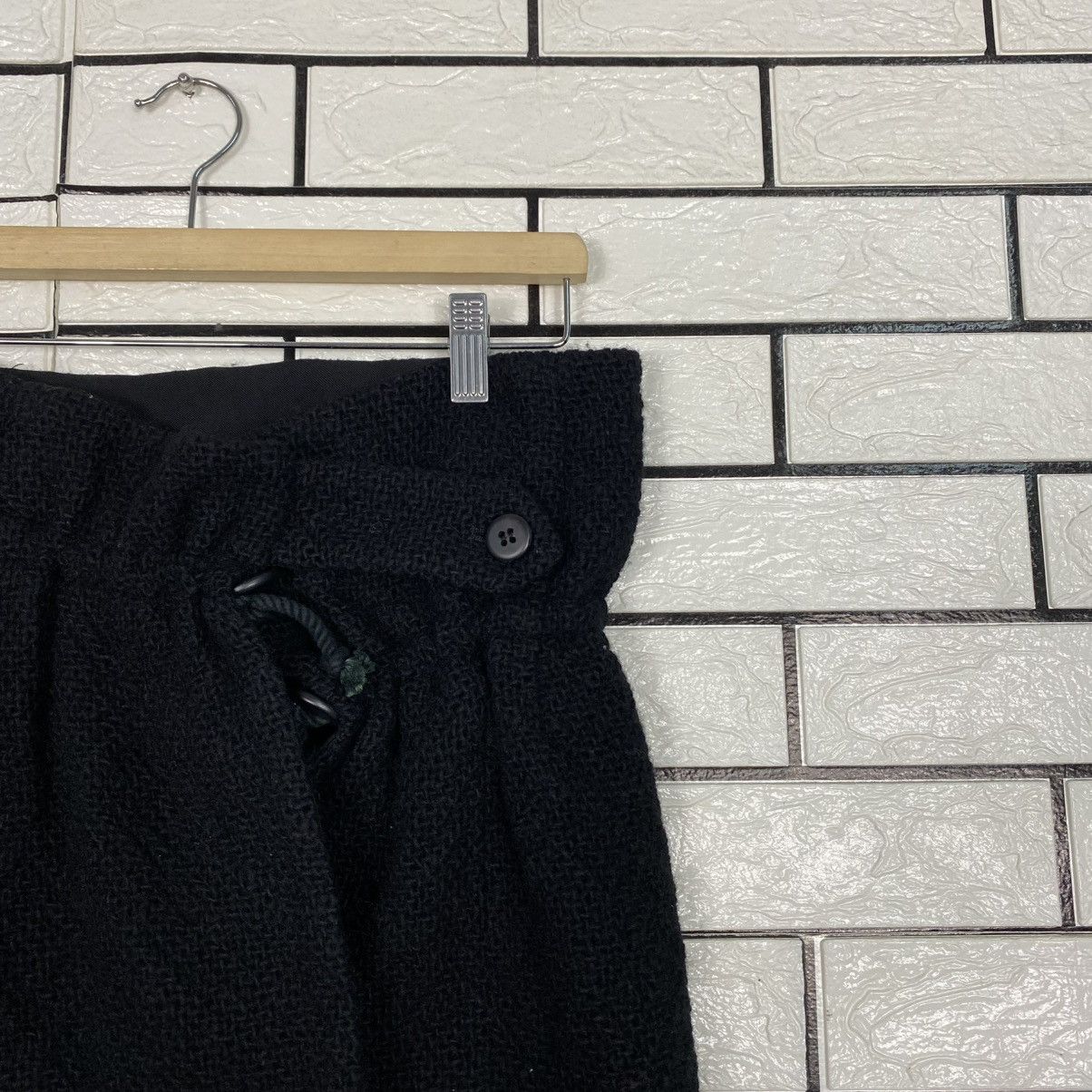 Yohji Yamamoto 🔥VINTAGE WOOL WRAP SKIRT Y’S YOHJI YAMAMOTO AVANT GARDE Size 30" / US 8 / IT 44 - 5 Thumbnail