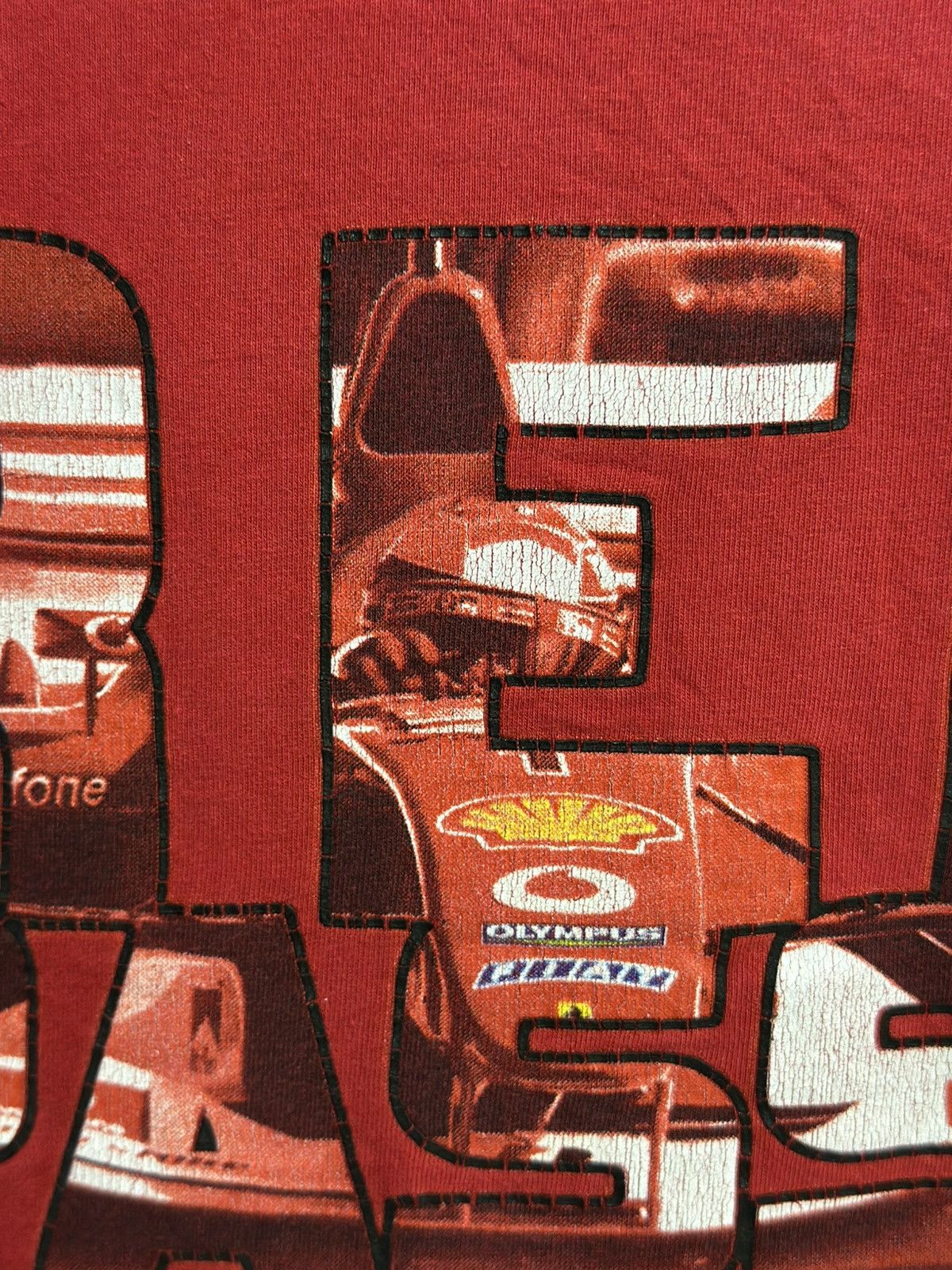 Ferrari Vintage Ferrari Red Passion Faded Tee Size US M / EU 48-50 / 2 - 3 Thumbnail