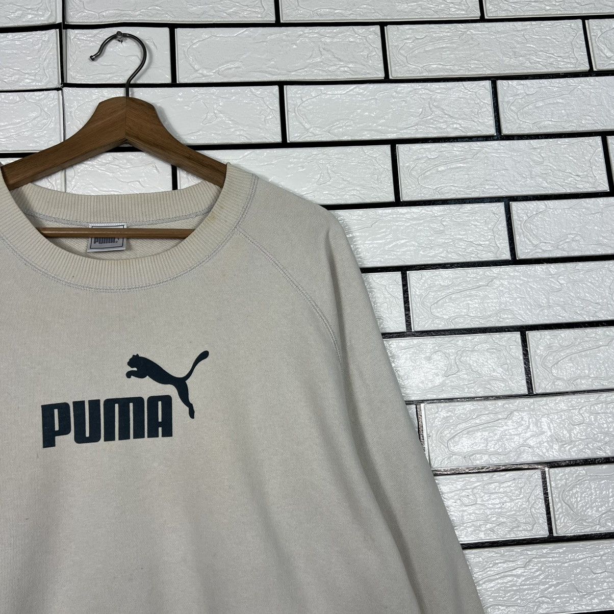 Puma PUMA Big Logo Crewneck Sweatshirt #3939-C180 Size US L / EU 52-54 / 3 - 4 Thumbnail