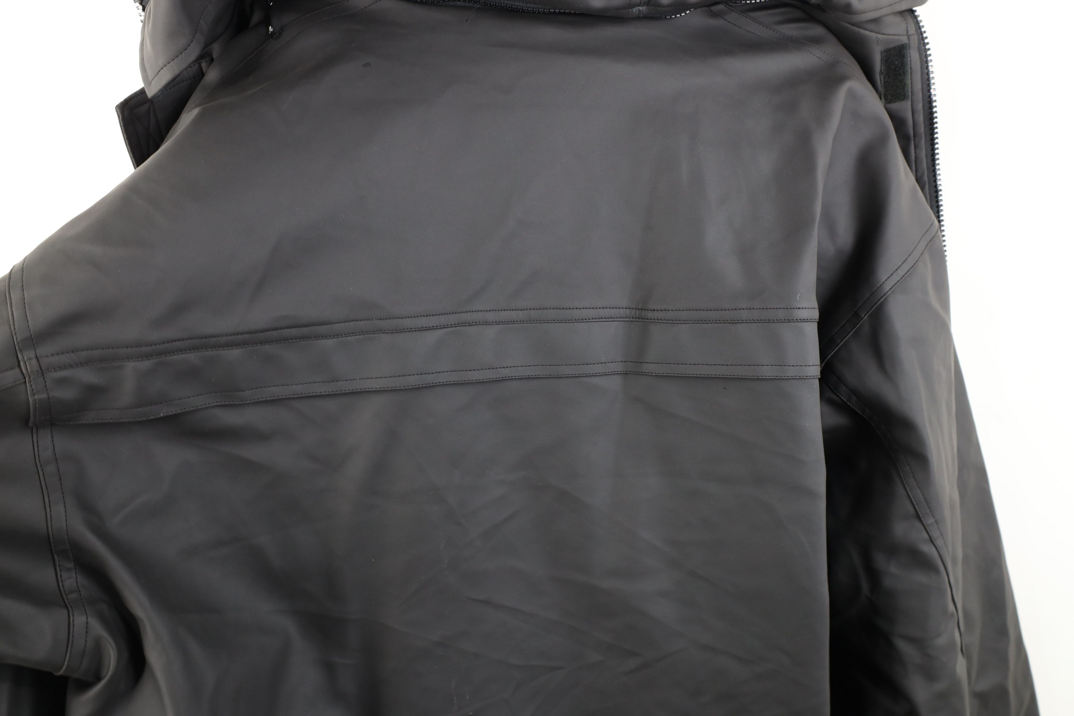 Vintage Deadstock Vintage 90s Streetwear Waterproof Hooded Jacket Size US XXL / EU 58 / 5 - 13 Thumbnail