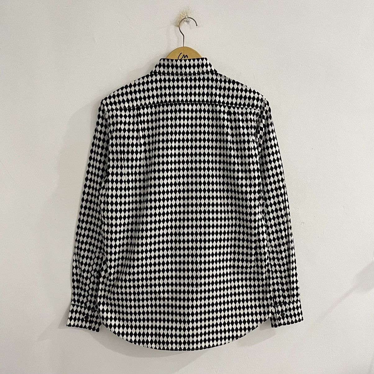 Hysteric Glamour Hysteric Glamour Diamond Checkerboard Button Up Shirt Size US S / EU 44-46 / 1 - 12 Thumbnail