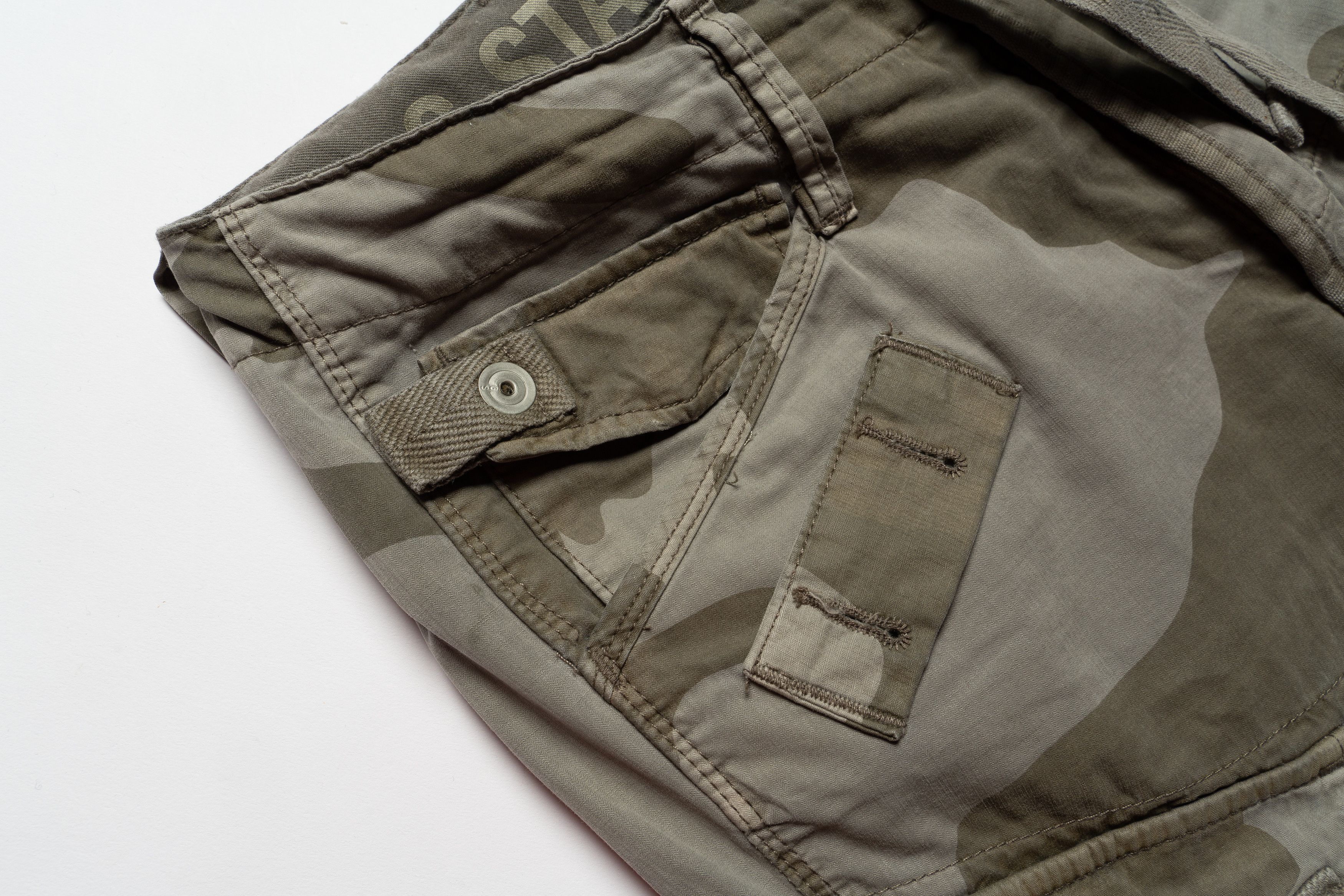 G-Star 🔵G-STAR RAW Vtg Army Rovic Belt Tapered Cargo Camo Pants Size US 30 / EU 46 - 8 Thumbnail