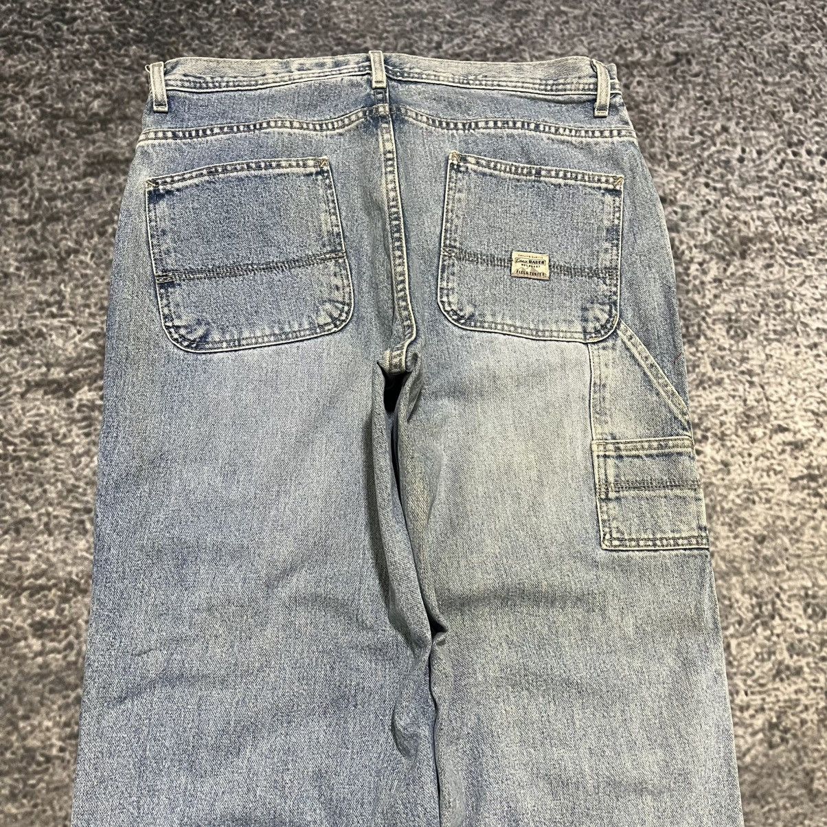 Eddie Bauer Vintage Eddie Bauer Carpenter Jeans Baggy Wide Leg Y2K 36x32 Size US 36 / EU 52 - 3 Thumbnail
