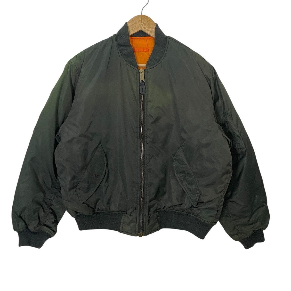 Vintage Vintage Phatom Military Reversable Bomber Jacket Size US M / EU 48-50 / 2 - 1 Thumbnail