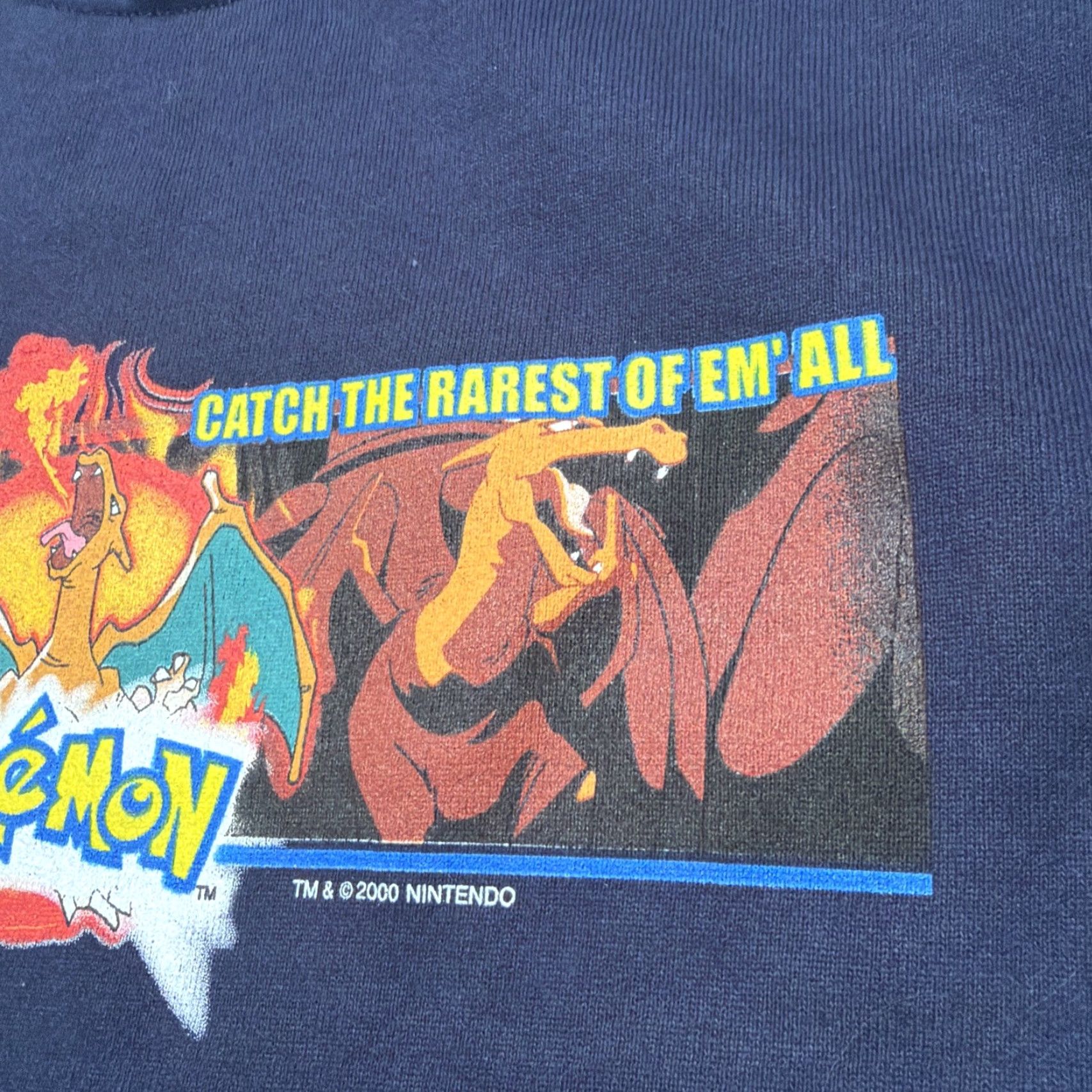 Vintage VINTAGE Pokémon Charizard Sweatshirt Hoodie Y2K 90s NSFW? Size US M / EU 48-50 / 2 - 6 Thumbnail
