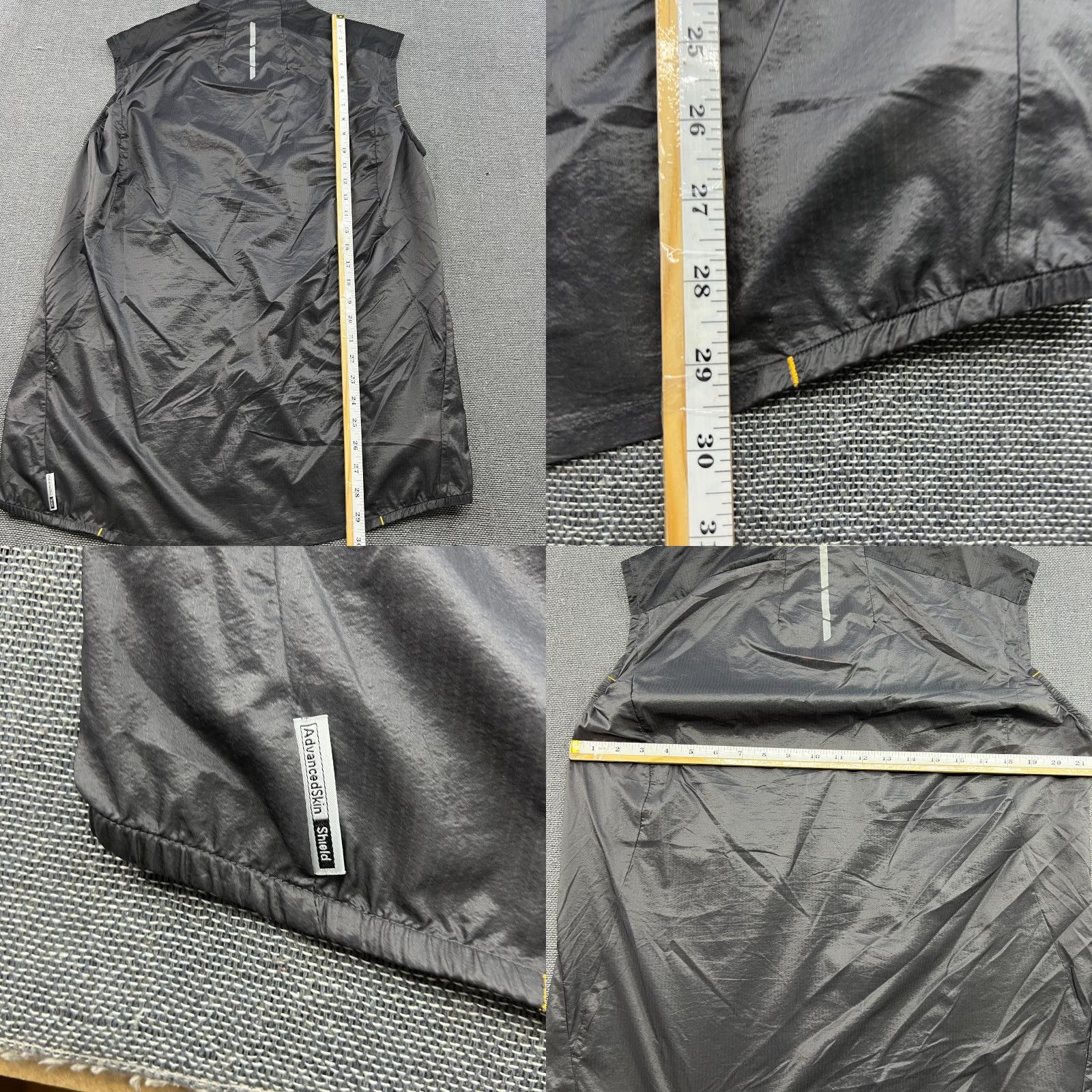 Salomon Salomon Track Jacket Mens L Black Sleeveless Fast Wing Vest Lightweight Full Zip Packable Size US L / EU 52-54 / 3 - 8 Thumbnail