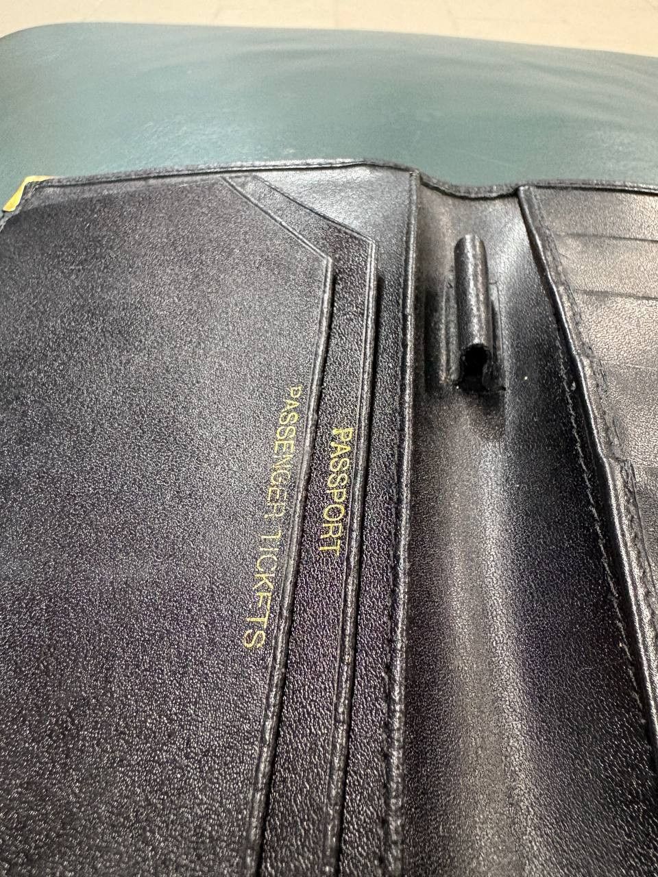 Cartier Vintage Cartier Black Leather Long Bifold Wallet Card Holder Size ONE SIZE - 8 Thumbnail