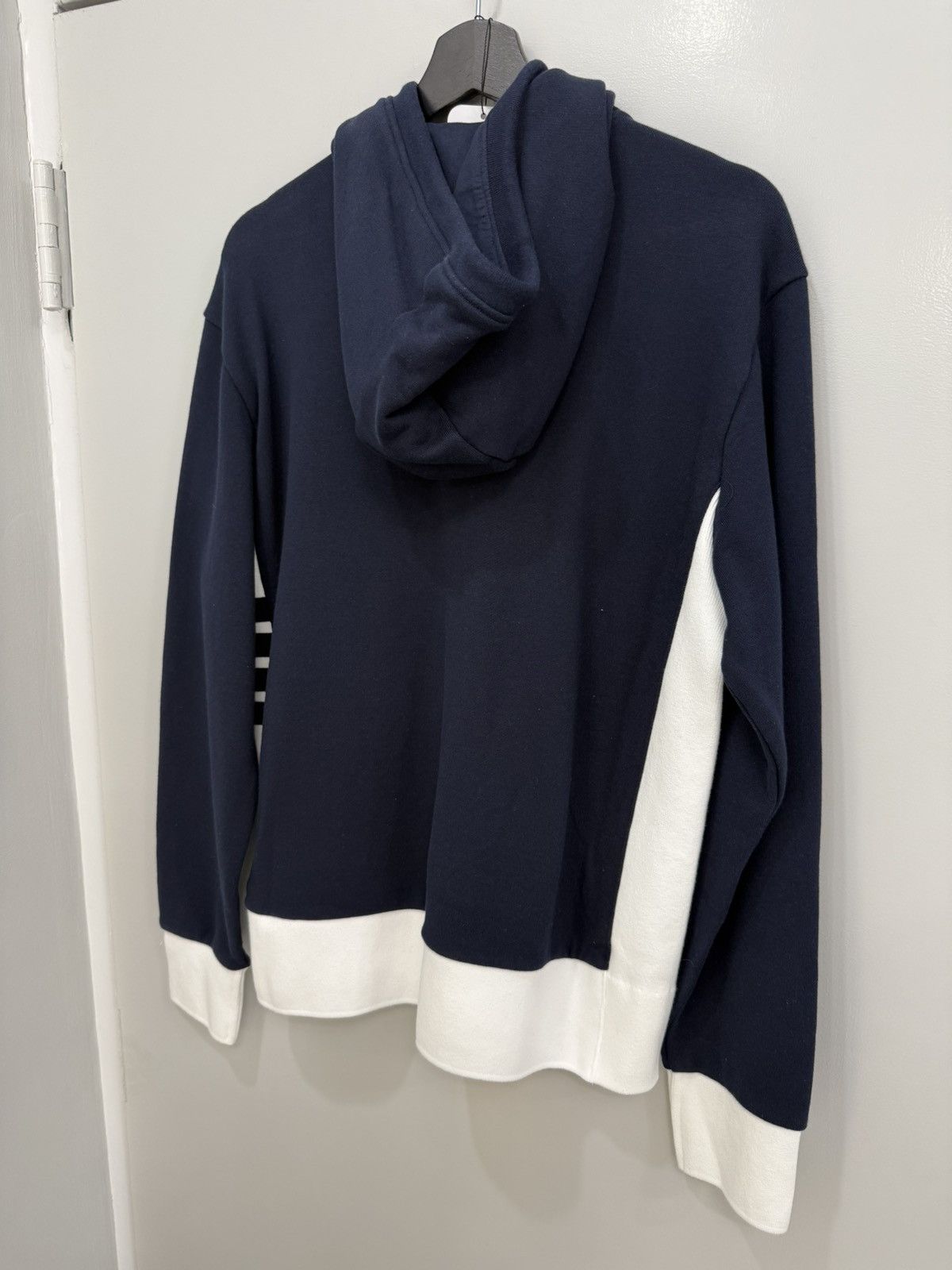Thom Browne Thom Browne Navy/White Zip up Size US M / EU 48-50 / 2 - 6 Thumbnail