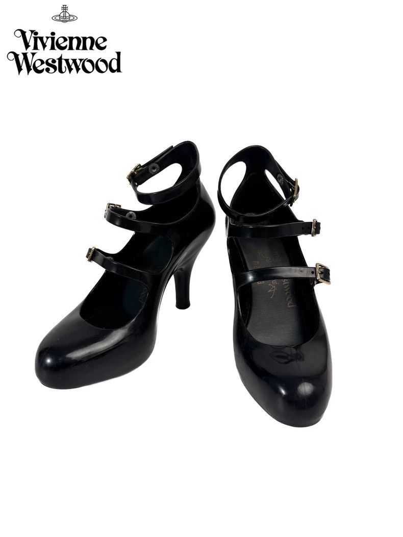Vivienne Westwood Vivienne Westwood Three strap high heels Size US 4.5 / IT 34.5 - 1 Thumbnail