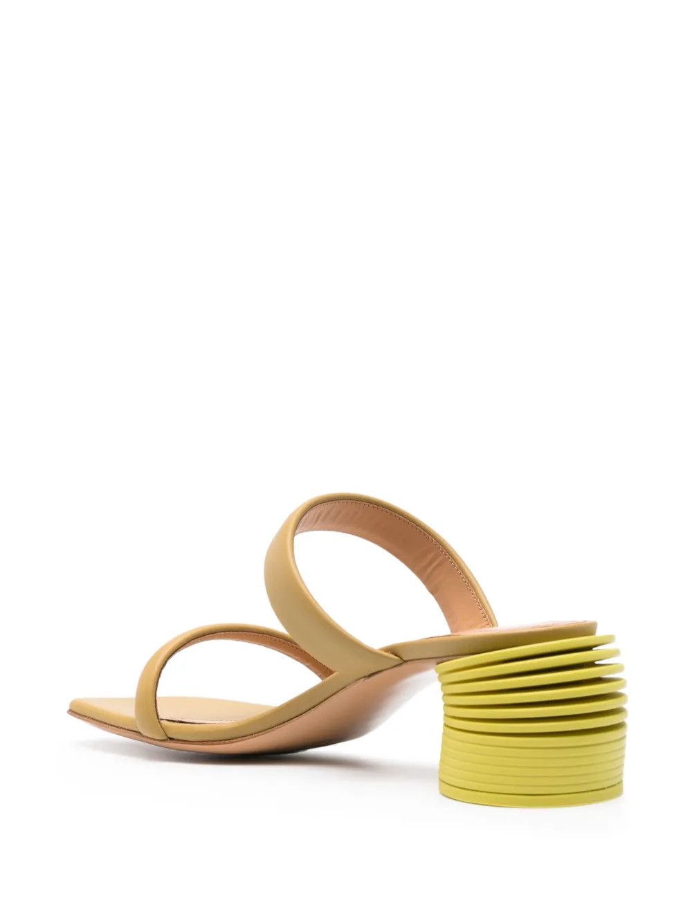 Off-White o1y1225 Mules in Sand Size US 7 / IT 37 - 3 Thumbnail