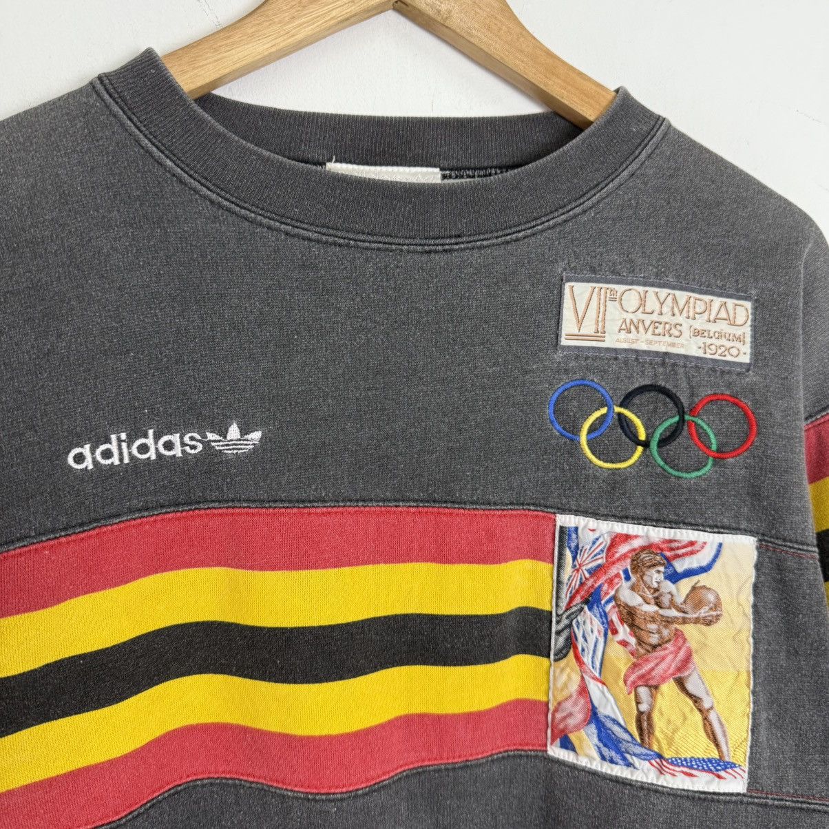 Adidas 80’s Adidas Olympic Montreal ©️1976. Size US M / EU 48-50 / 2 - 3 Thumbnail