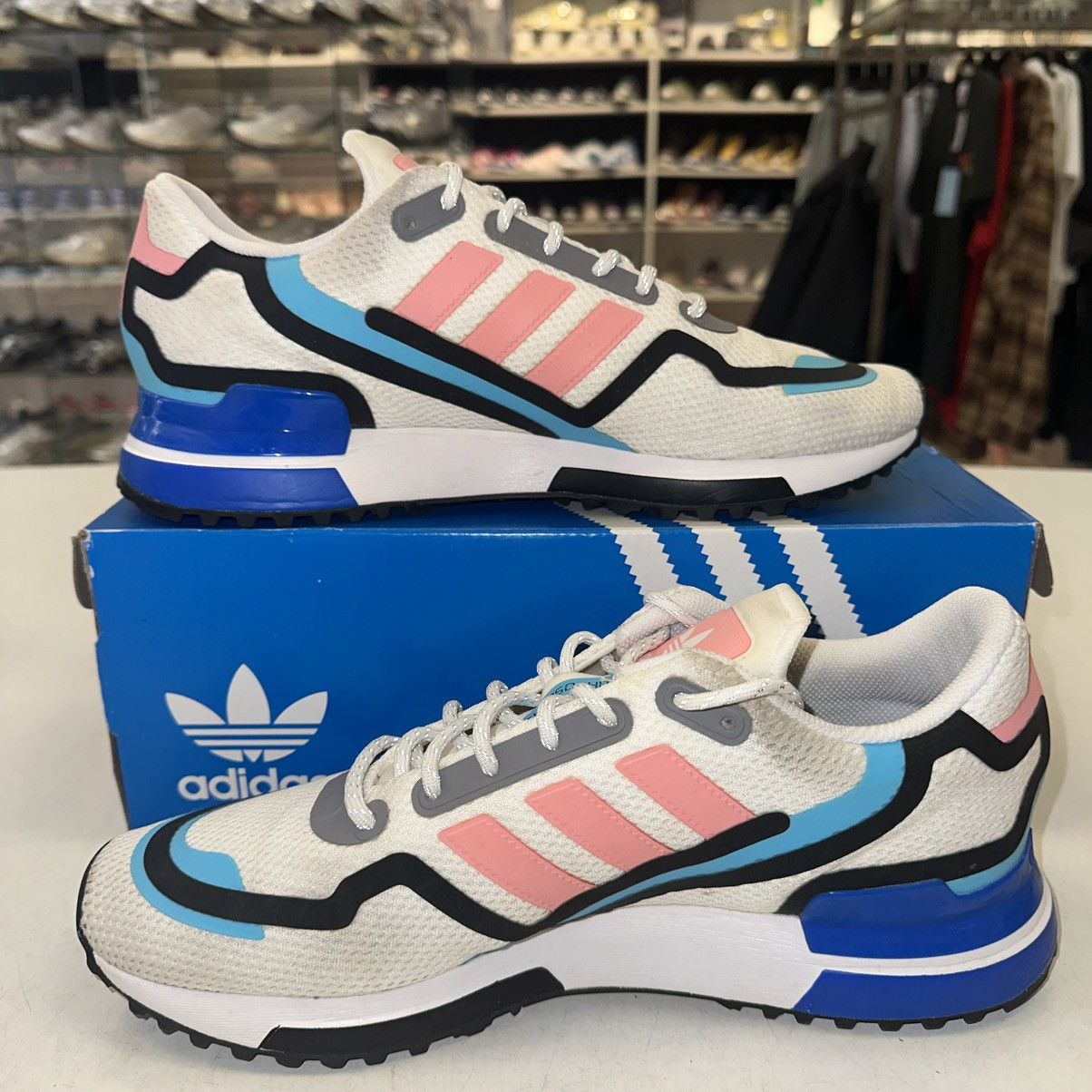 pink⭐︎ adidas-ZX-2K-Boost-Bold-Logo-