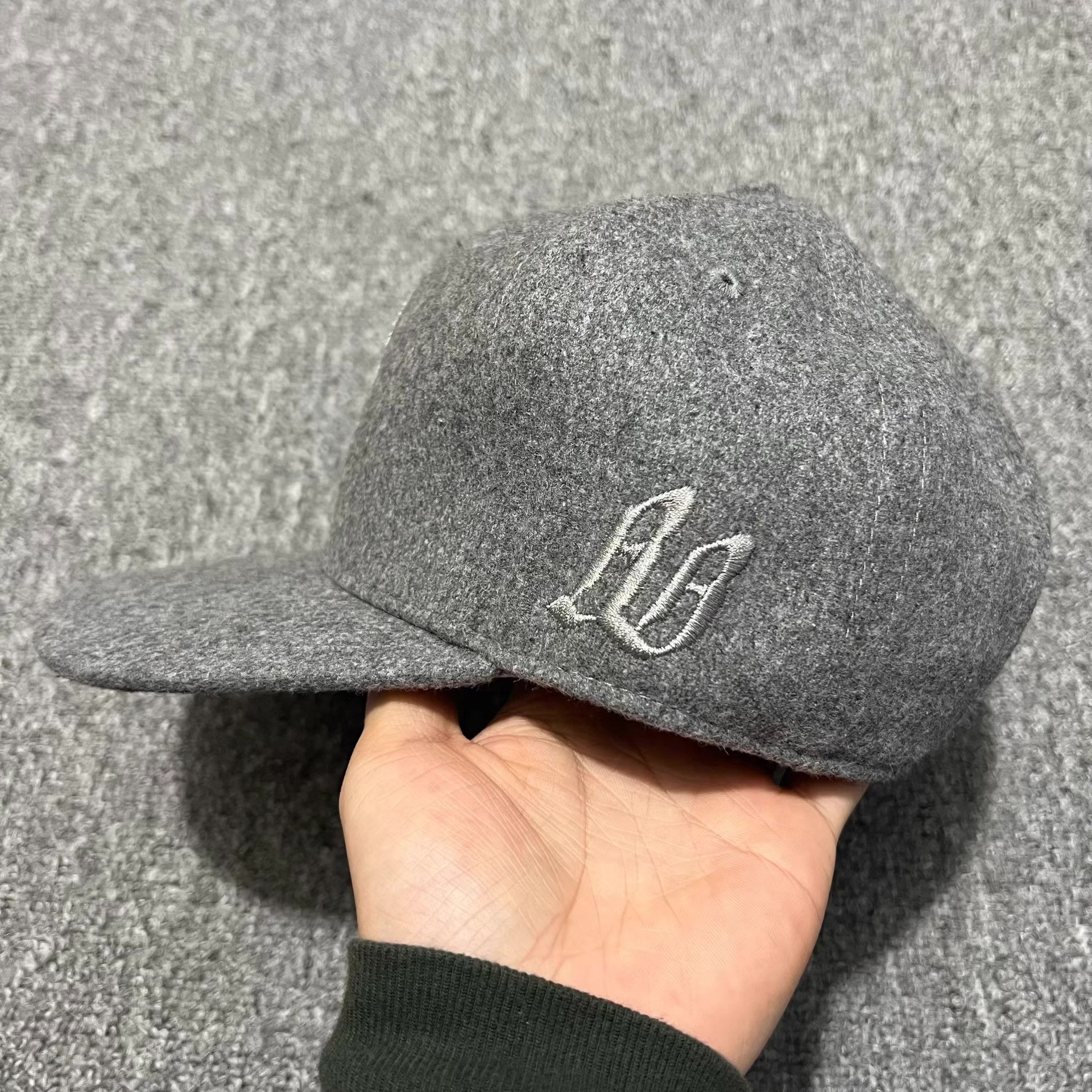 Billionaire Boys Club BBC EU Single-Line Astronaut Wool Blend Baseball Cap Q7 Size ONE SIZE - 8 Thumbnail