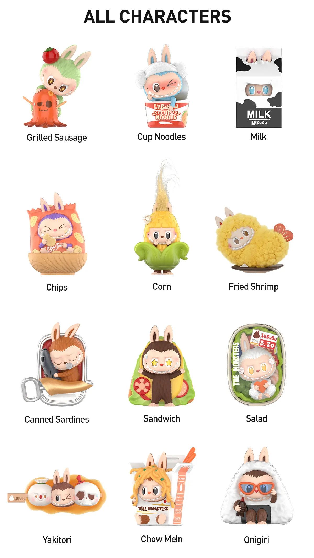 POP MART POP MART Wacky Mart Chips Labubu Vinyl Figures Size ONE SIZE - 10 Thumbnail