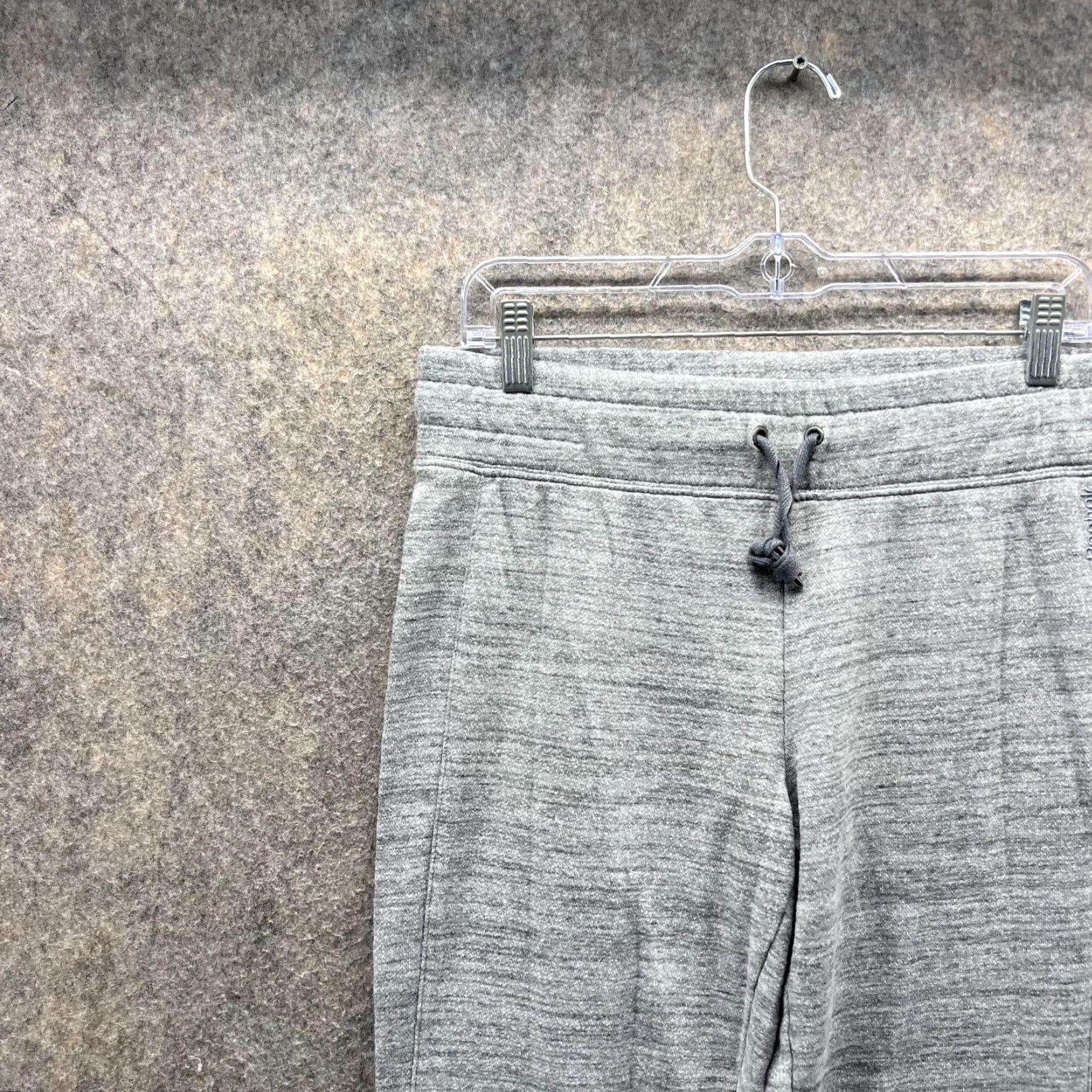 Reebok Reebok Sweatpants Women Small Heather Gray Athletic Straight Elastic Waist Gym Size 28" / US 6 / IT 42 - 3 Thumbnail