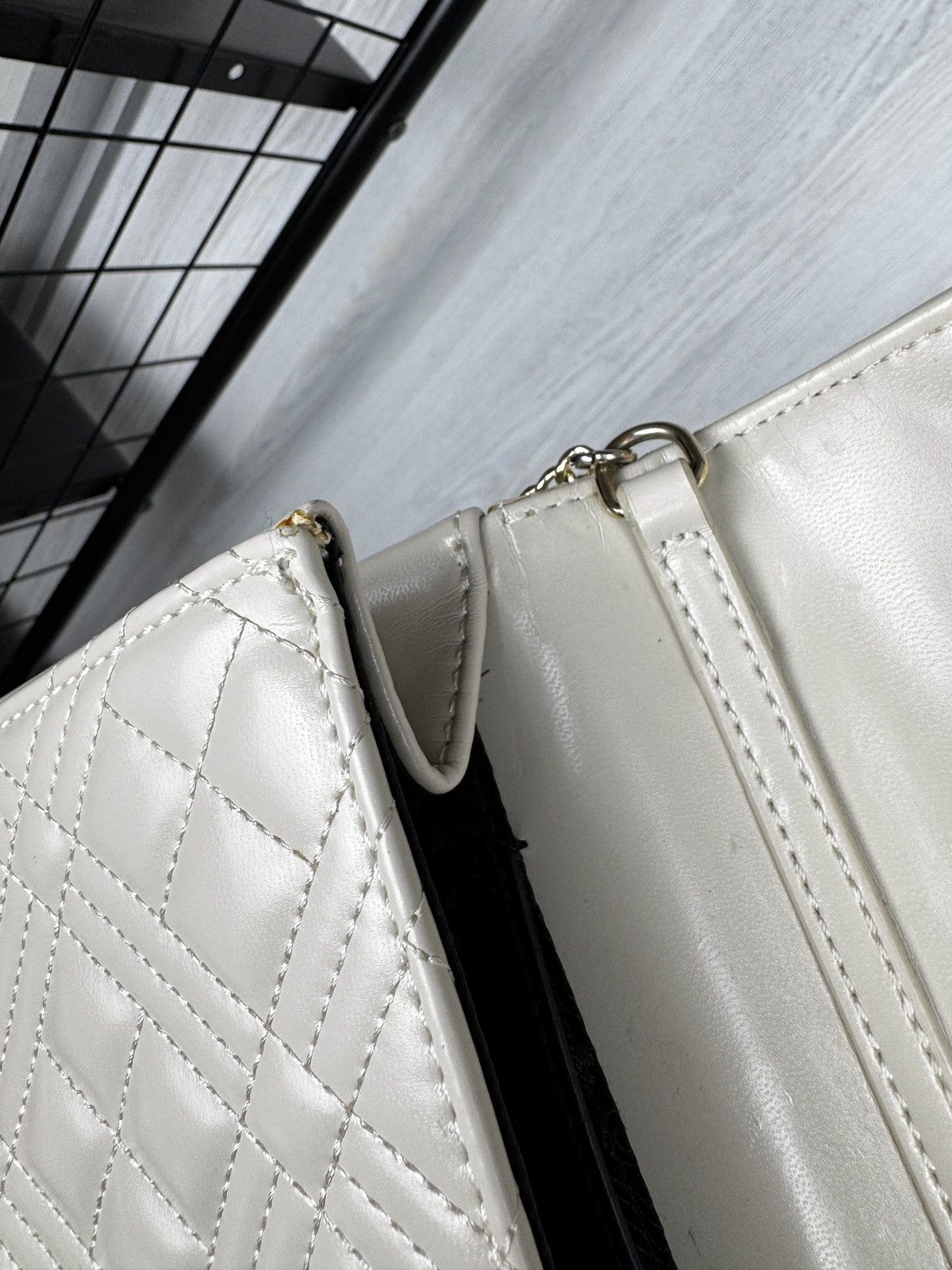Love Moschino Love Moschino beige clutch shoulder bag faux leather Size ONE SIZE - 16 Thumbnail