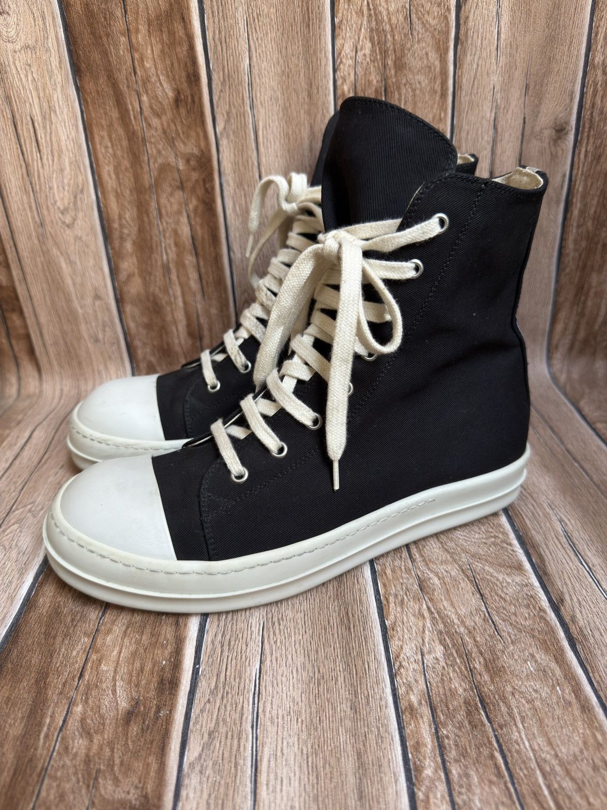 Rick Owens Drkshdw Nylon drkshdw Ramones Size US 8 / EU 41 - 1 Thumbnail