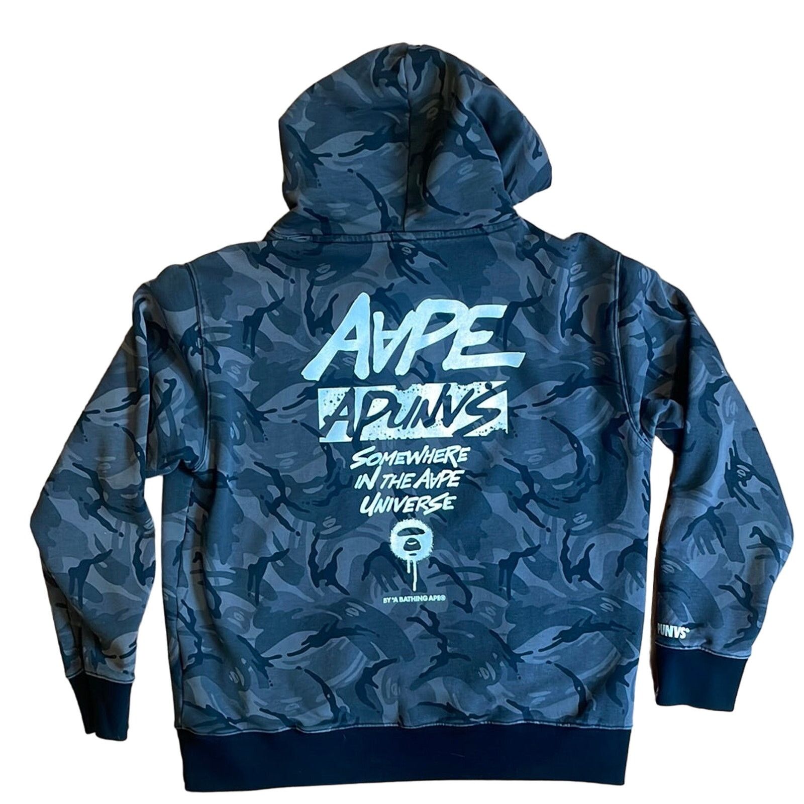 Aape × Bape Bape Somewhere In The Aape Universe Camo Hoodie XXL Size US XXL / EU 58 / 5 - 2 Thumbnail
