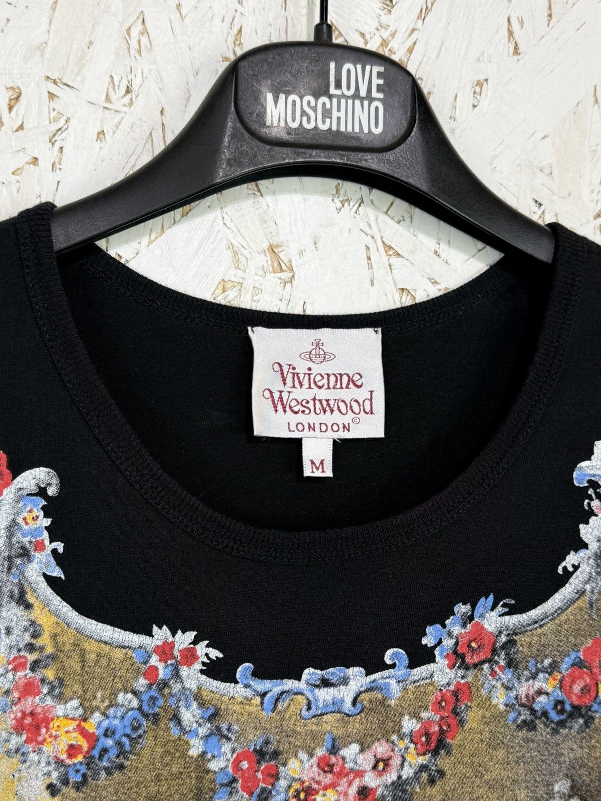 Vivienne Westwood 90s Vivienne Westwood Sculpture Boy Boucher T-Shirt Black M Size M / US 6-8 / IT 42-44 - 8 Thumbnail