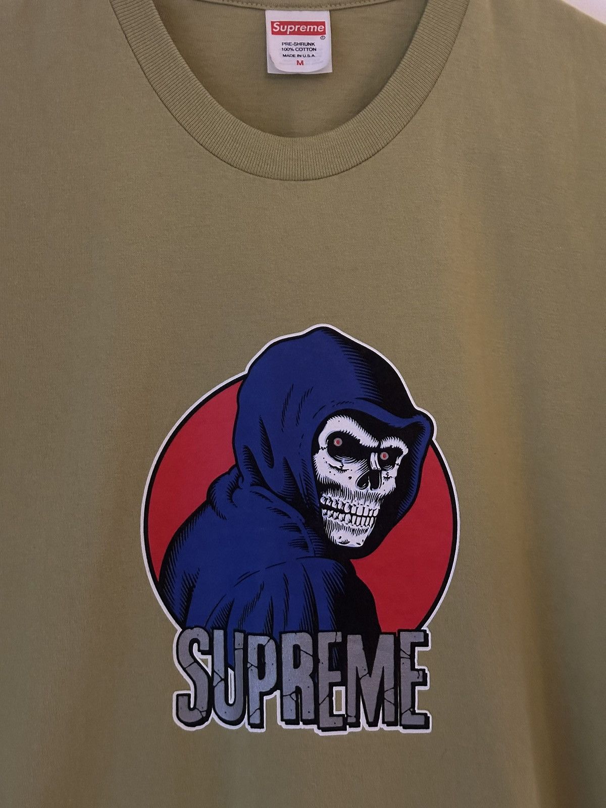 Supreme Supreme Reaper Tee Size US M / EU 48-50 / 2 - 2 Thumbnail