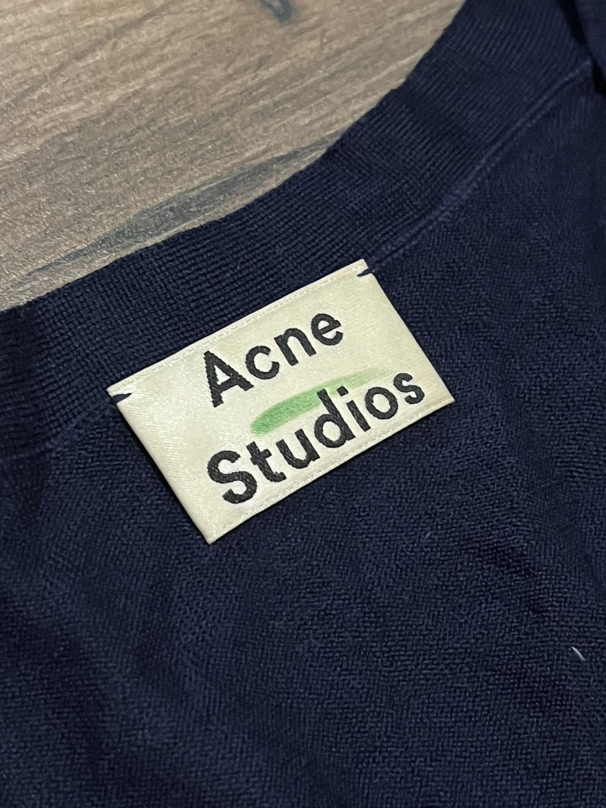 Acne Studios Acne Studios Clissold Wool Cardigan Sweater Size L Size US L / EU 52-54 / 3 - 3 Thumbnail