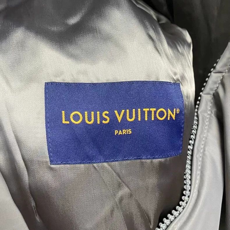 Louis Vuitton Louis Vuitton Black and grey embossed patchwork logo baseba Size US L / EU 52-54 / 3 - 3 Thumbnail