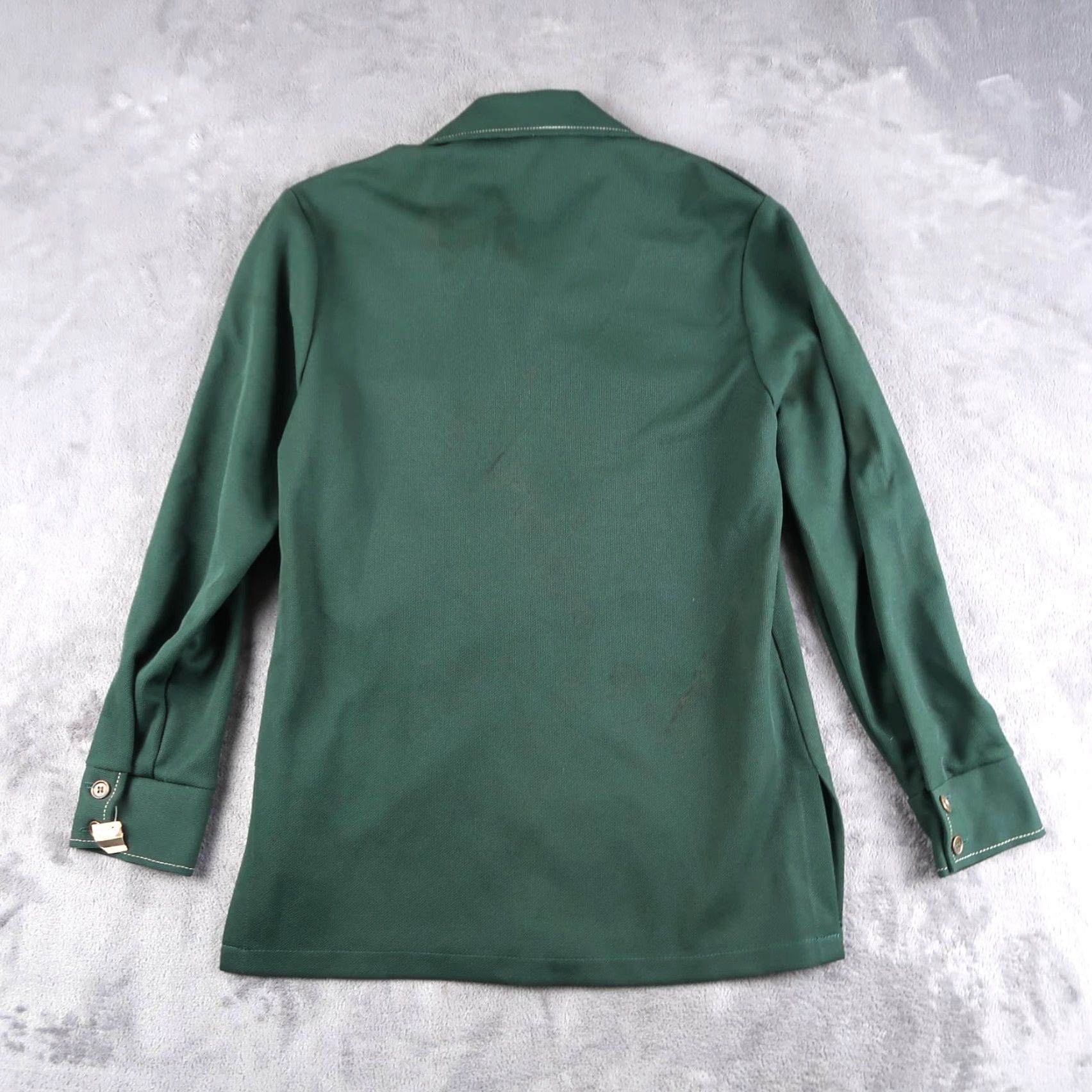 Vintage VINTAGE Robert Bruce Shelby Division Green Shirt Button Up Men’s S Polyester Shirt Men Green Vintage Workwear 90s? Size US S / EU 44-46 / 1 - 2 Thumbnail