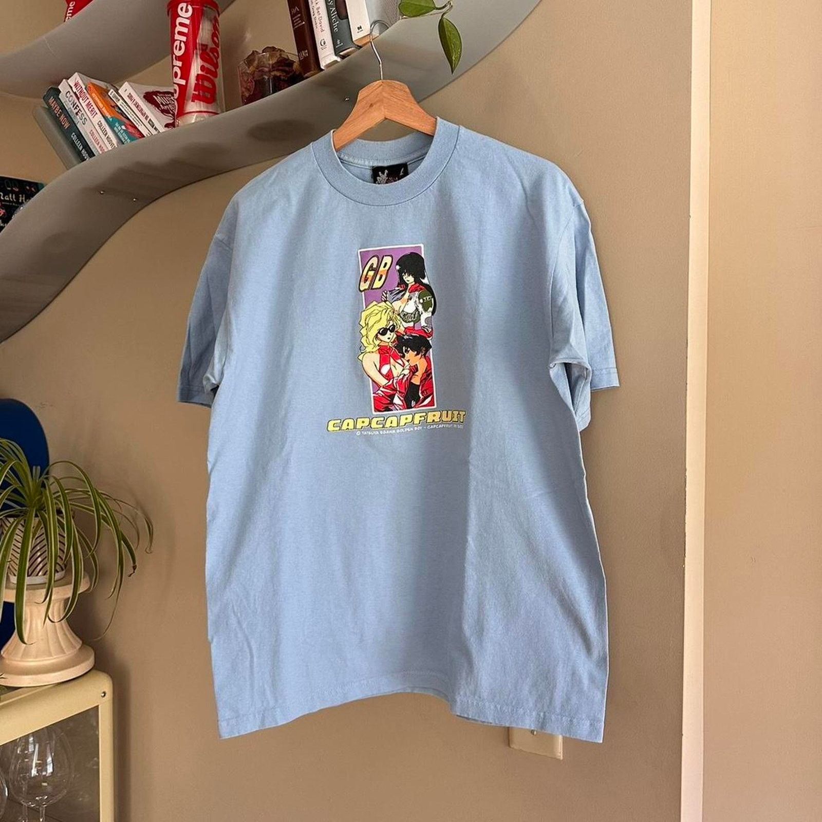 Hook-Ups × Vintage Vintage Y2K Golden Boy Anime Shirt Size US L / EU 52-54 / 3 - 1 Thumbnail
