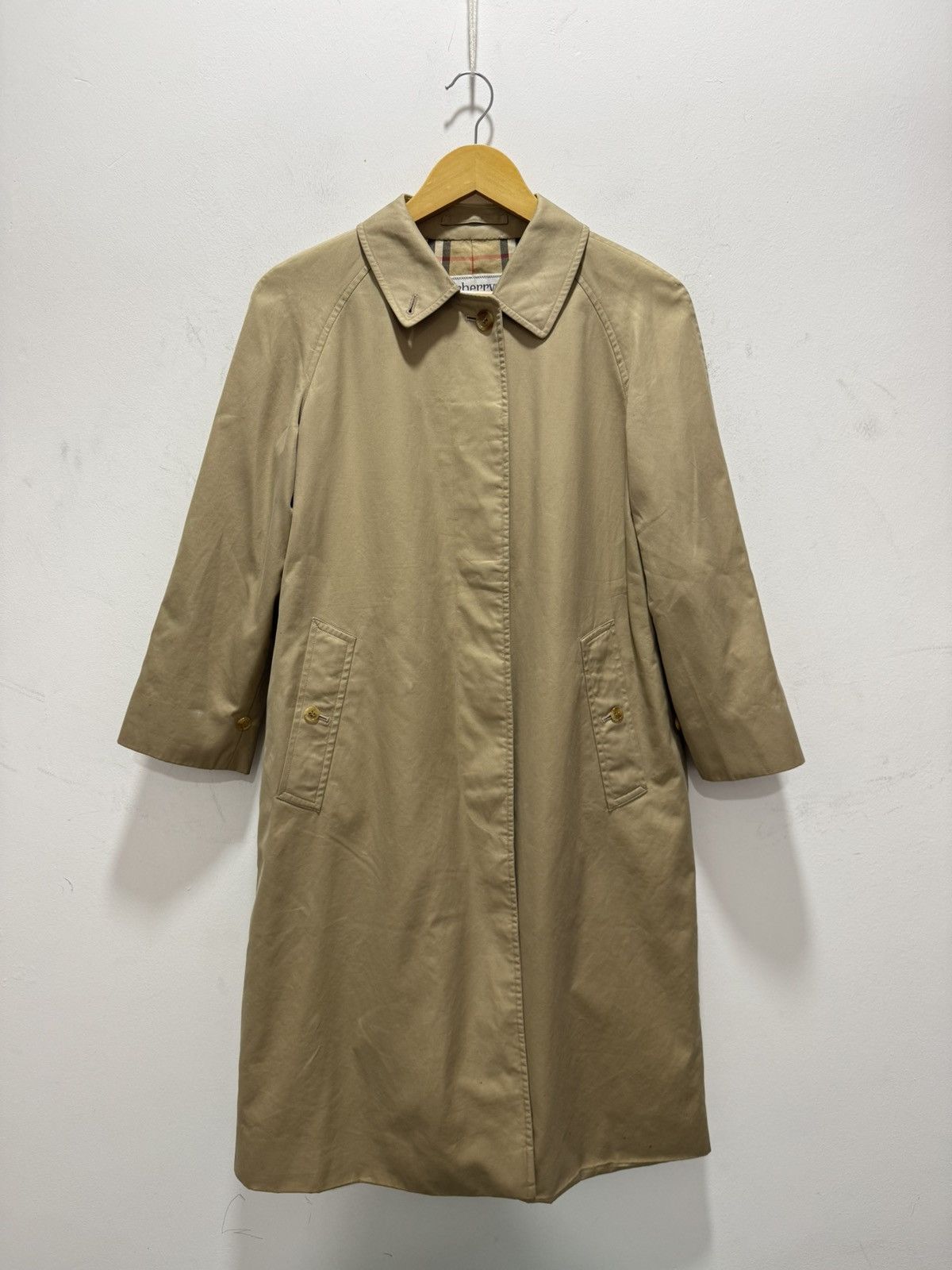 Burberry BURBERRY NOVA CHECK BEIGE PARKA JACKET Size S / US 4 / IT 40 - 3 Thumbnail
