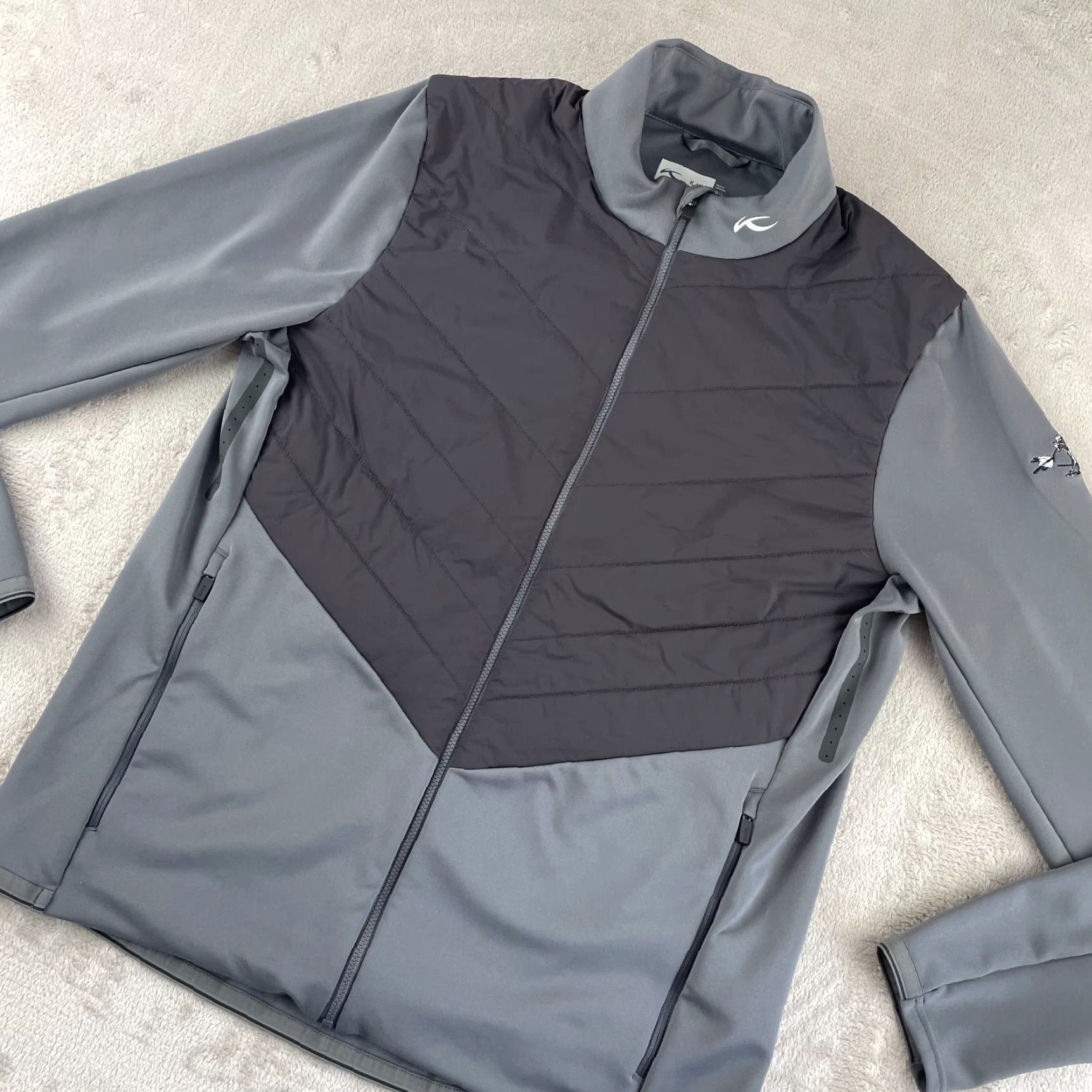 KJUS KJUS Release Jacket Men Large Grey Full Zip Golf Ventilated NWOT Jacket Size US L / EU 52-54 / 3 - 7 Thumbnail