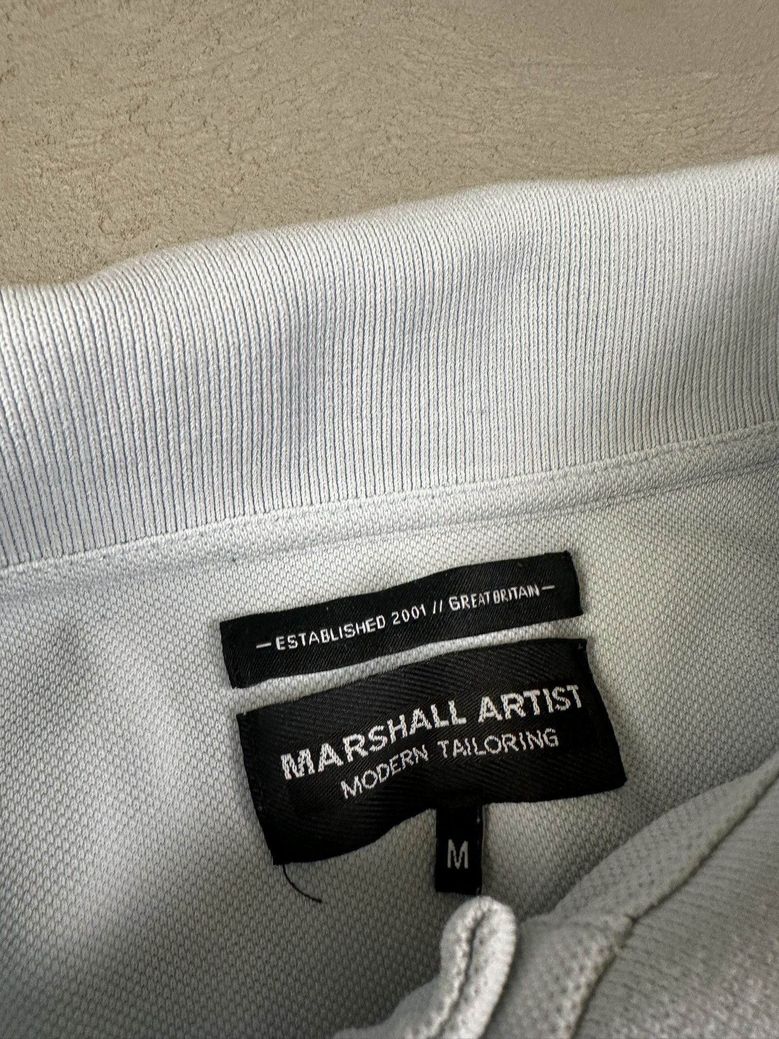 Designer × Marshall Artist Vintage Y2k Marshall Artist Logo Longsleeve Polo T-shirt Size US M / EU 48-50 / 2 - 12 Thumbnail