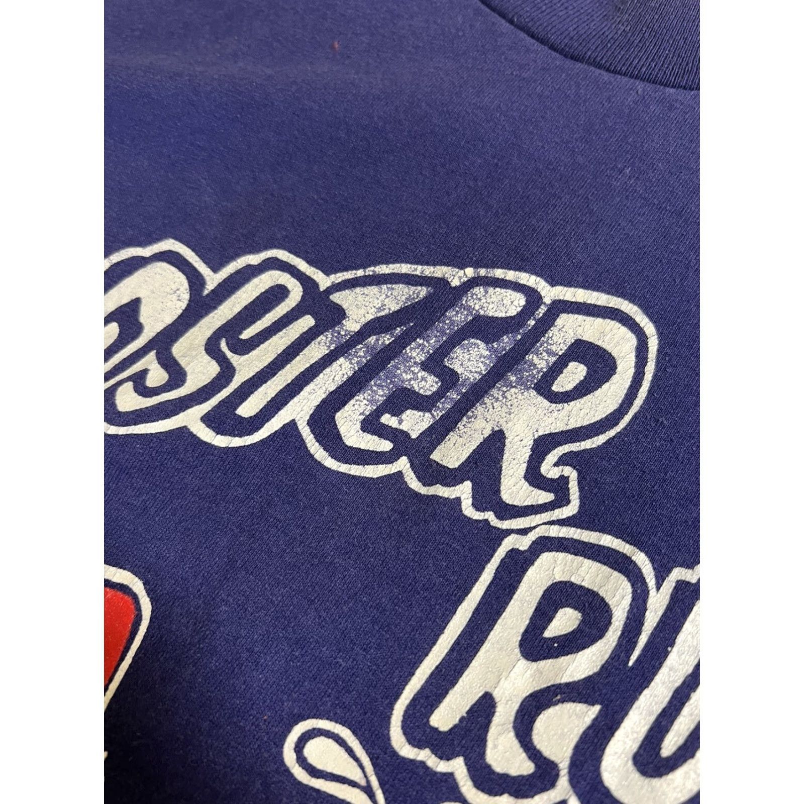 Hanes VINTAGE Rooster Run General Store T Shirt Medium Men Blue/purple 80s 90s Hanes Crew Neck Short Sleeve Logo Size US M / EU 48-50 / 2 - 5 Thumbnail