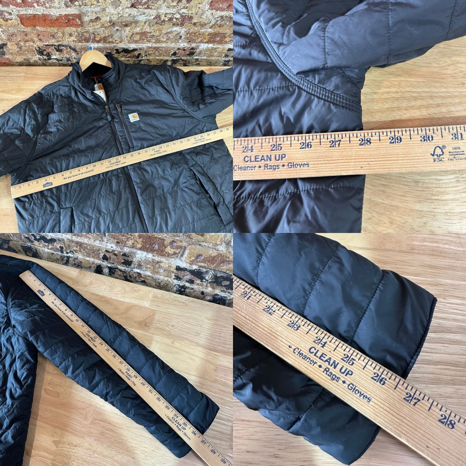 Carhartt Carhartt Jacket Mens 2XL Puffer Rain Defender Insulated Lightweight Black Size US XXL / EU 58 / 5 - 8 Thumbnail