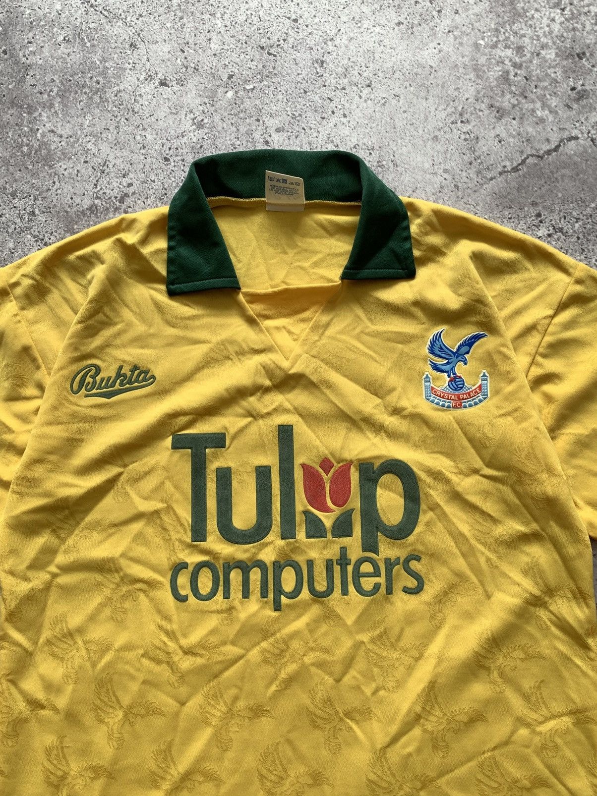 Other 🔥BUKTA CRYSTAL PALACE 1991/92 AWAY SOCCER JERSEY SHIRT Size US M / EU 48-50 / 2 - 4 Thumbnail